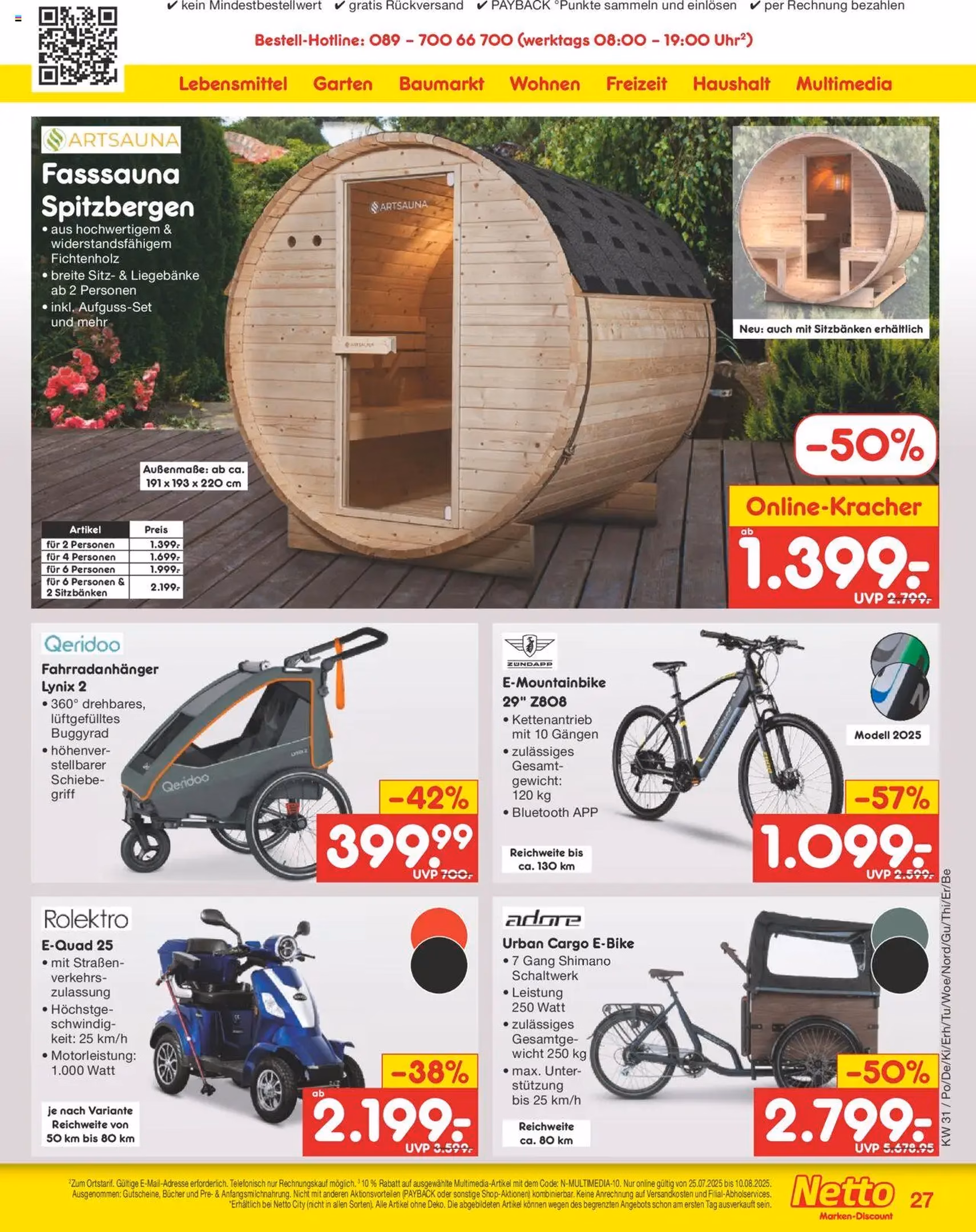 Netto Marken-Discount Prospekt - Gültiger Prospekt ab 28.07.2025, Seite 45 von insgesamt 65 Netto Marken-Discount Prospekt - Gültiger Prospekt ab 28.07.2025, Seite 45 von insgesamt 65
