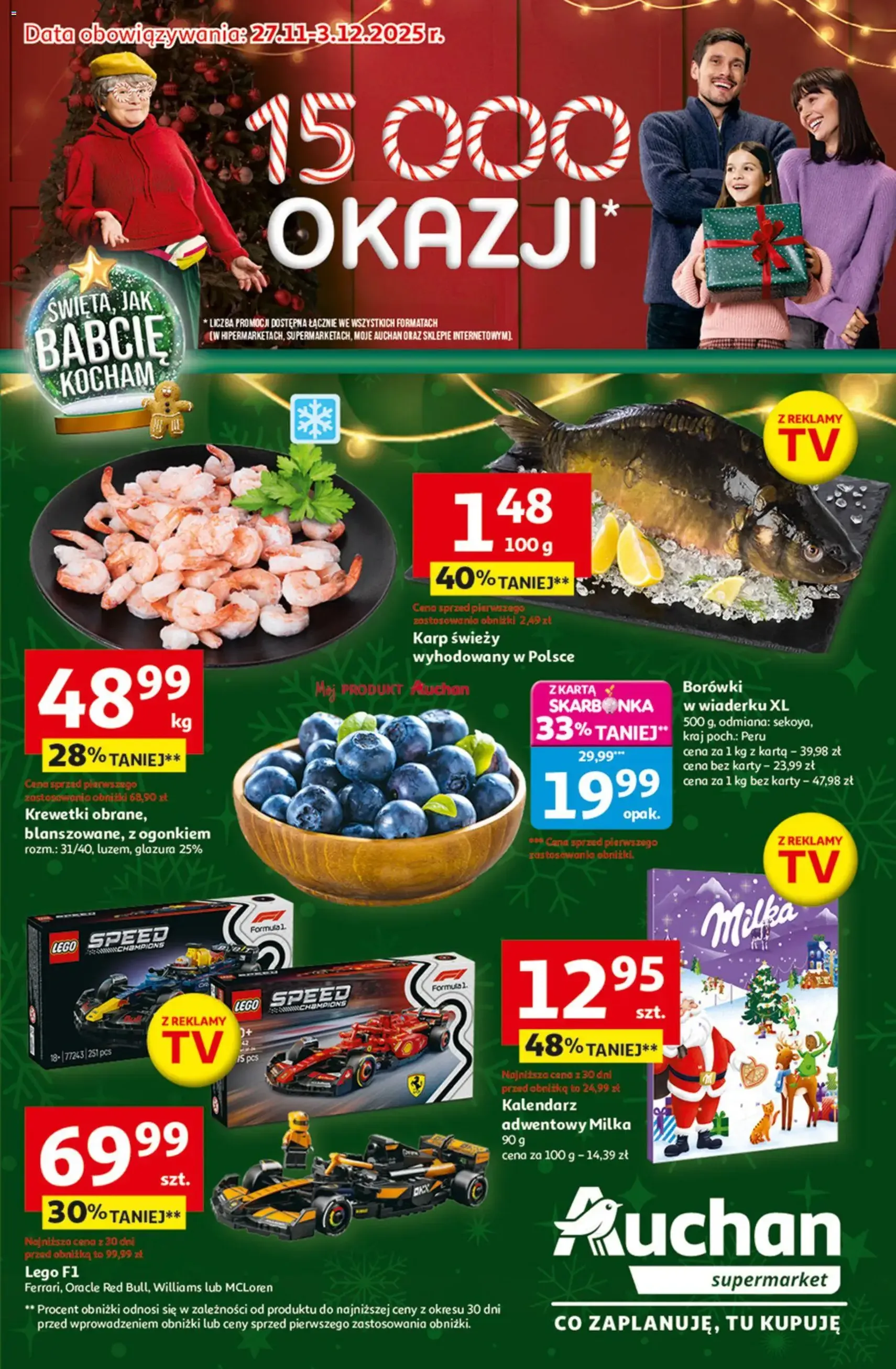Auchan Gazetka - ważny gazetka od 27.11.2025 strona 1 z 8