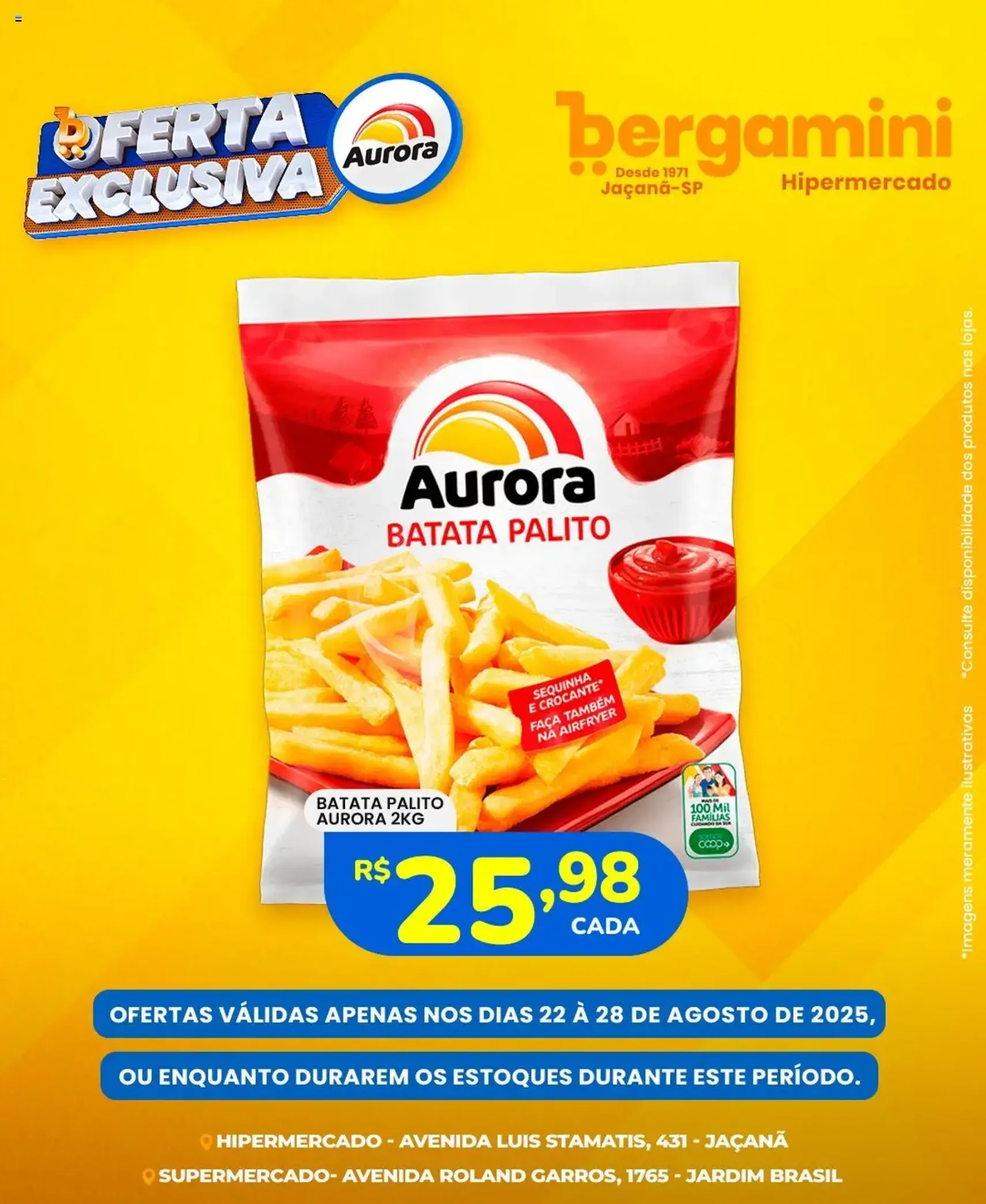 Supermercado Bergamini - Ofertas Aurora - folheto válido a partir de 22/08/2025 página 2 de 6