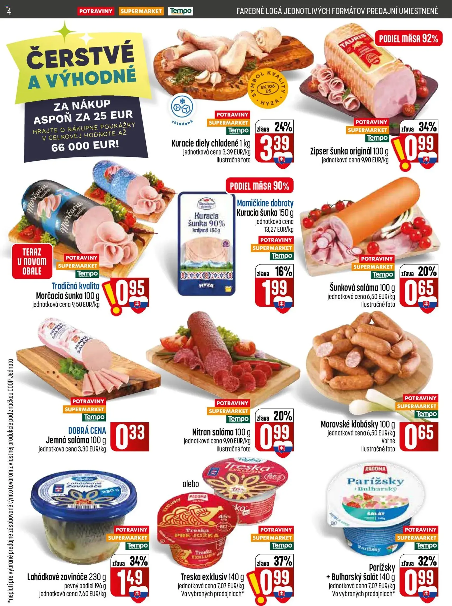 COOP Jednota leták - platný leták od 30.07.2026 strana 4 z 28