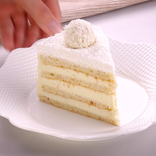 Anteprima ricetta Torta Raffaello