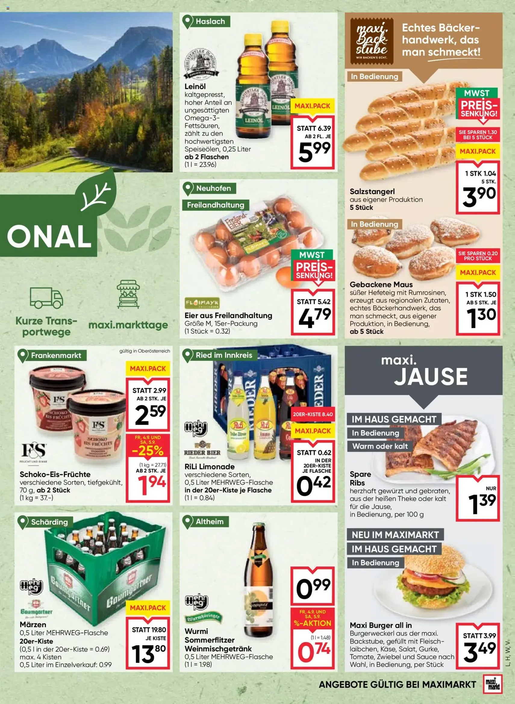 Maximarkt Flugblatt - Gültiger Prospekt ab 03.09.2026, Seite 5 von insgesamt 24
