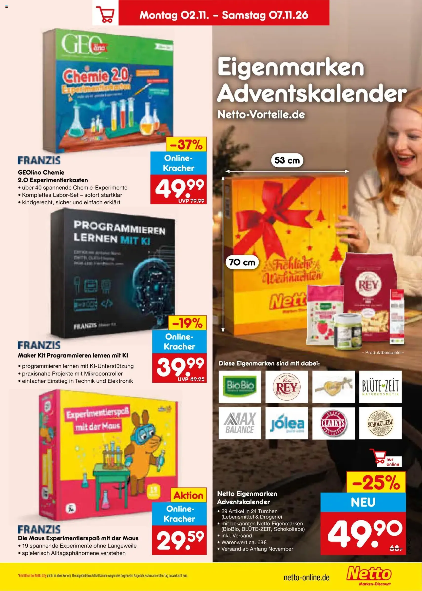 Netto Marken-Discount Prospekt - Gültiger Prospekt ab 02.11.2026, Seite 67 von insgesamt 70