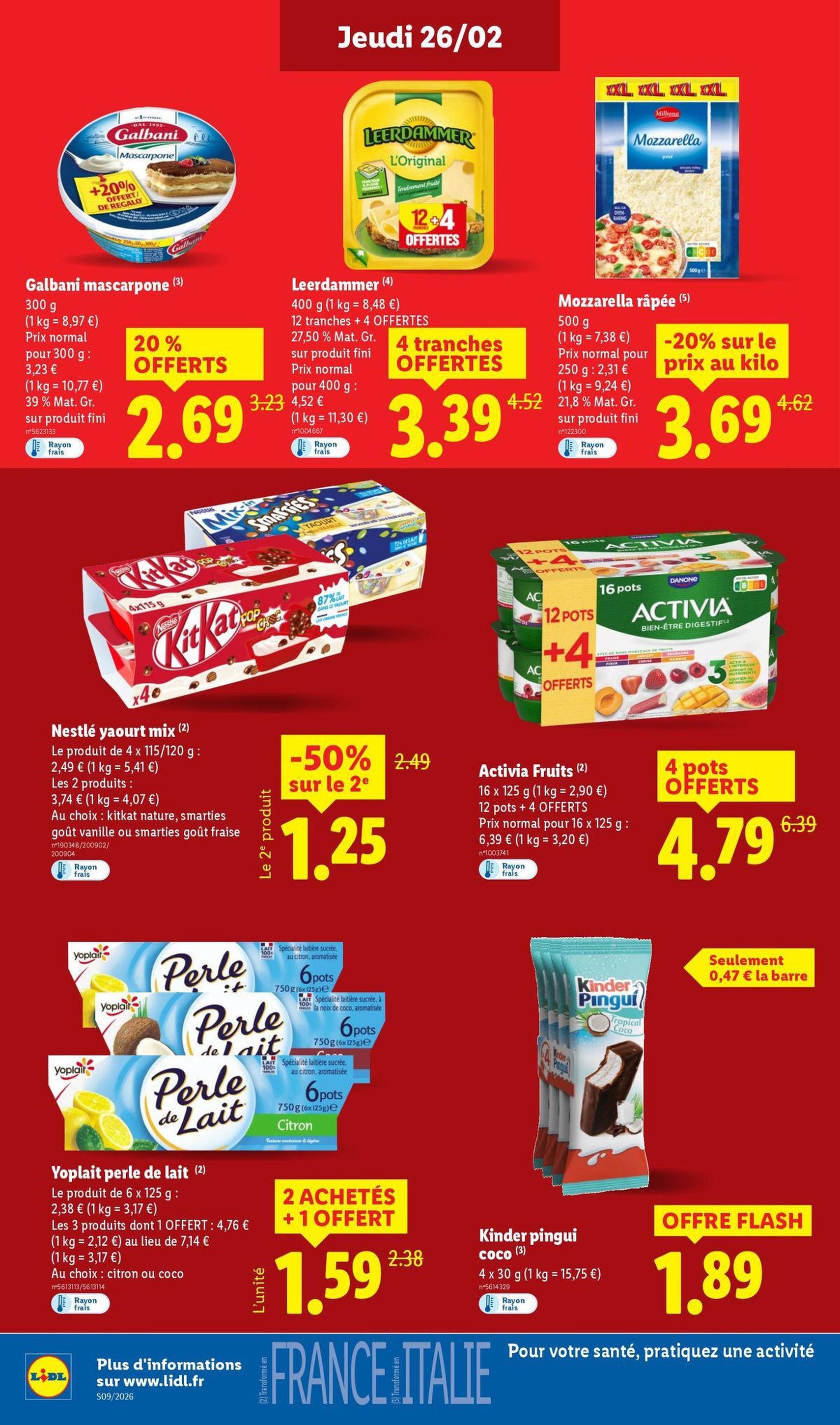 LIDL catalogue semaine 9 - brochure valable à partir du 26/02/2026, page 16 sur 81