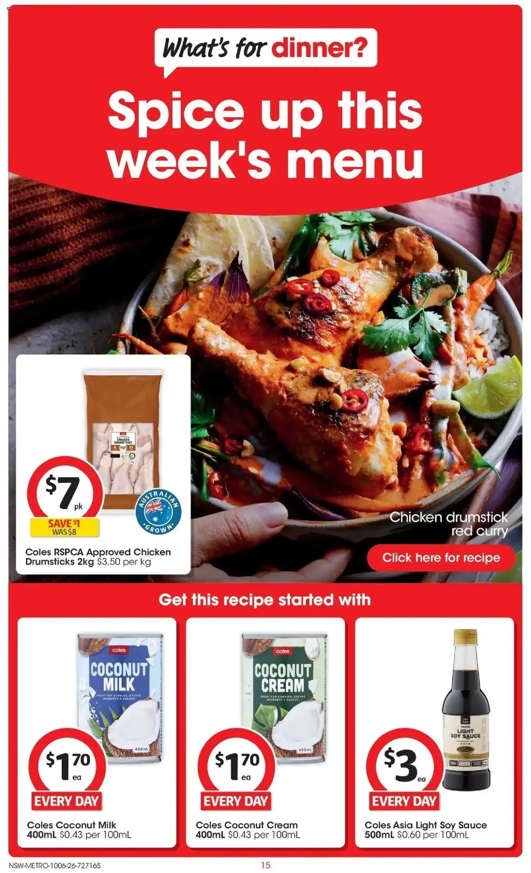 Coles catalogue - valid flyer from 10/06/2026, page 15 of 47