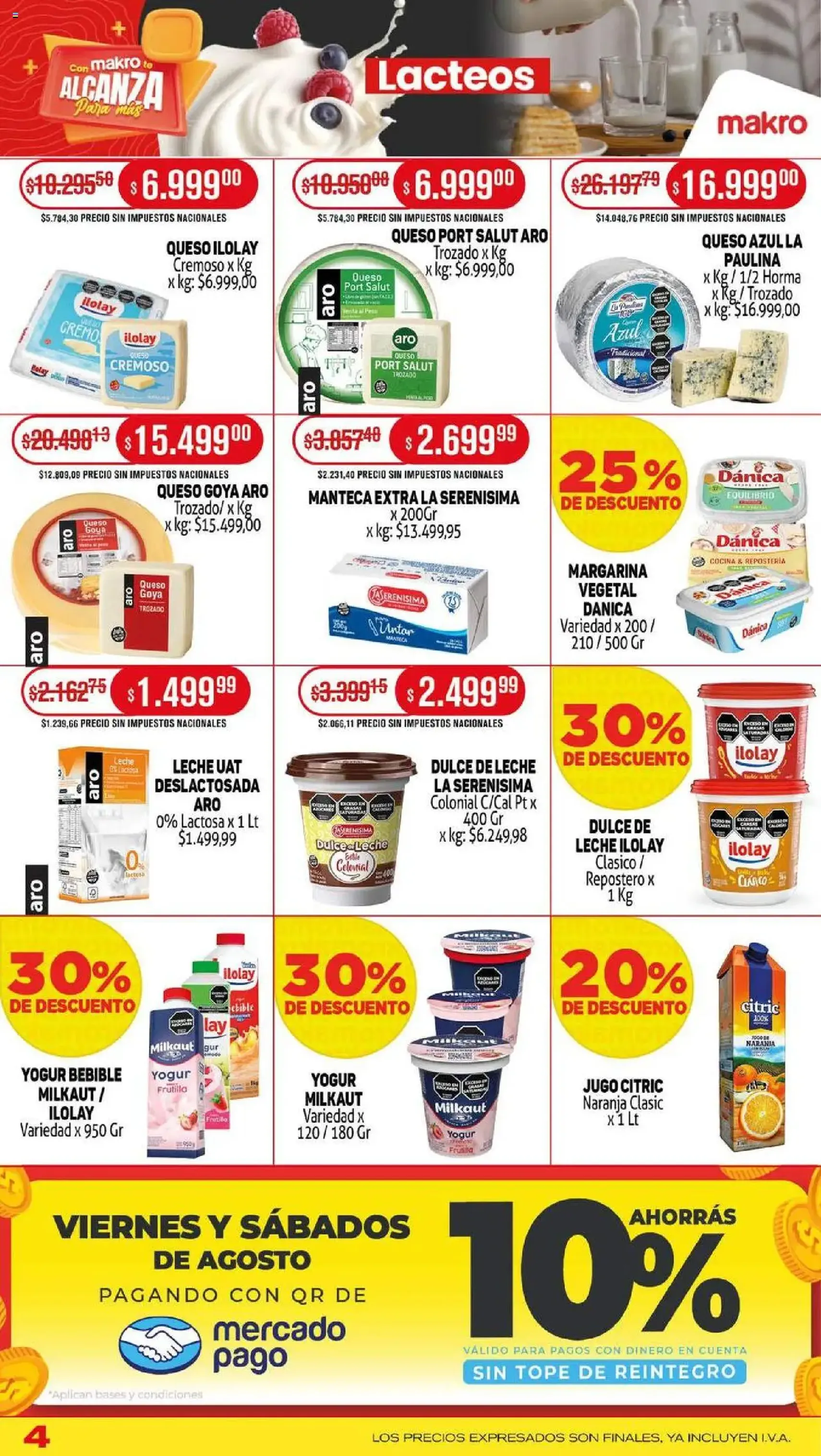 Makro ofertas - folleto válido desde 28/08/2025 página 4 de 20