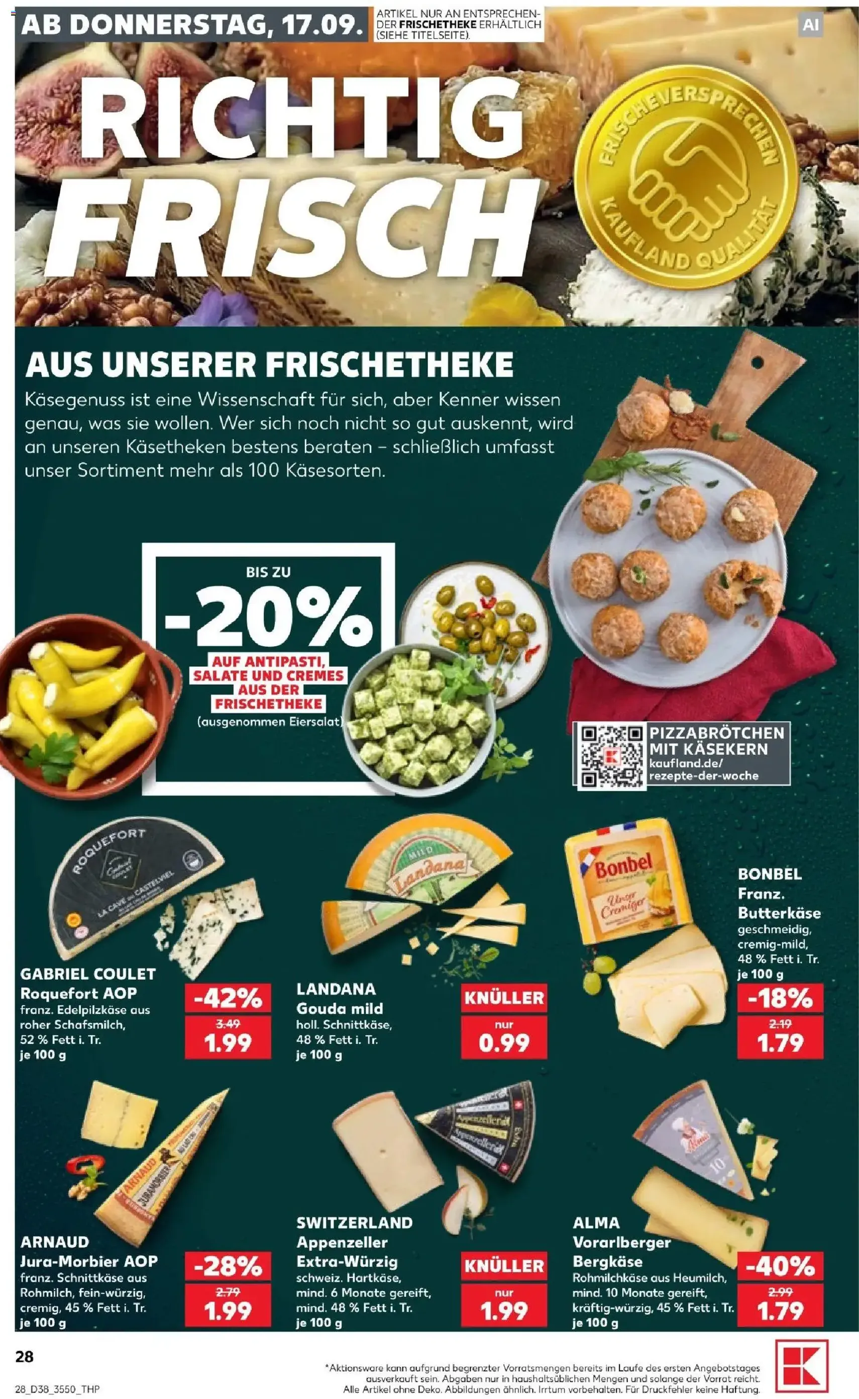 Kaufland Prospekt - Gültiger Prospekt ab 17.09.2026, Seite 28 von insgesamt 66