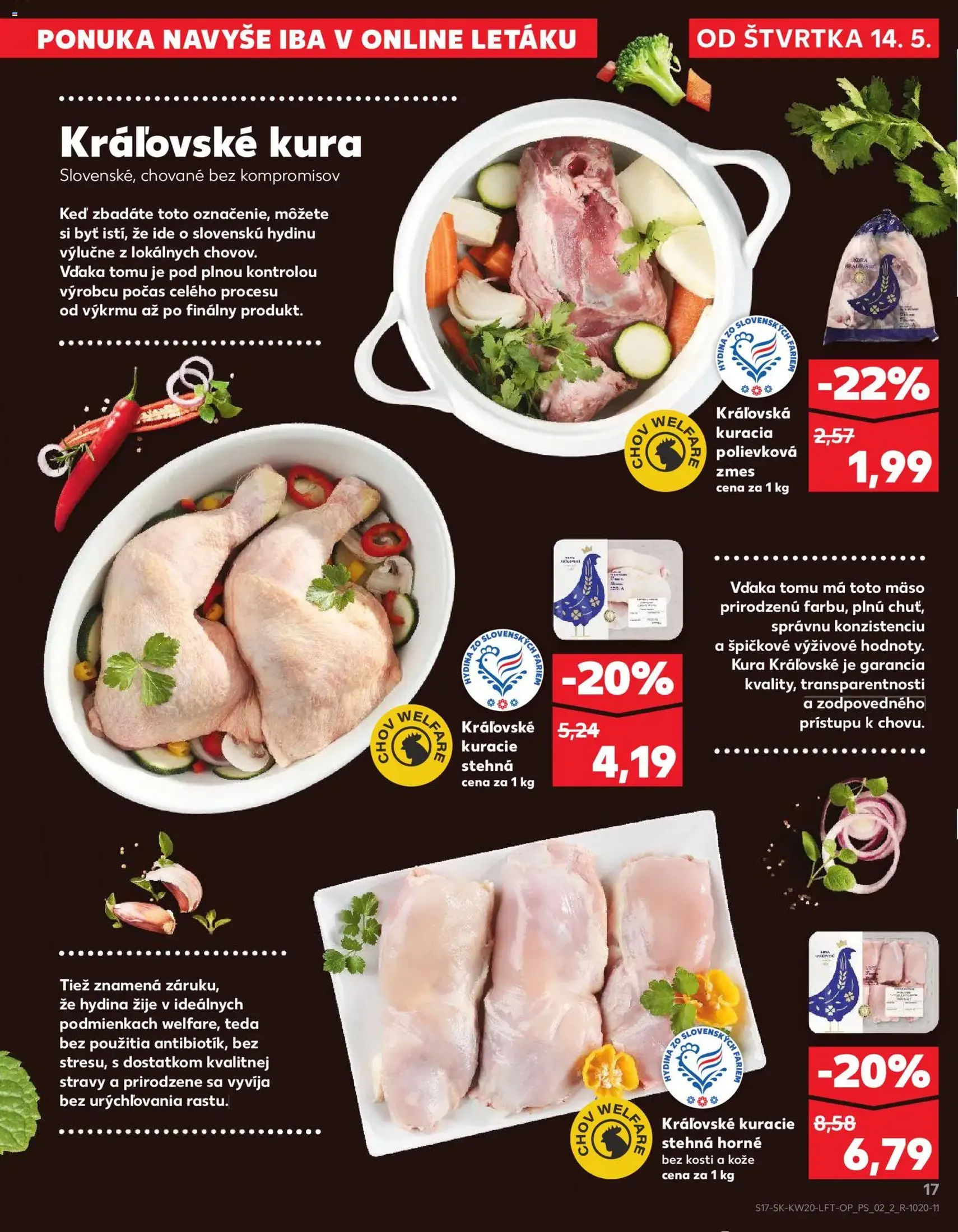 Kaufland SK akciós újság - 2026.05.14. érvényes szórólap 17 oldal 76 oldalból