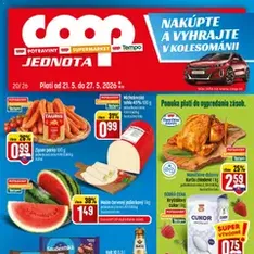 COOP Jednota leták - náhľad letáku platný od 21.05.2026