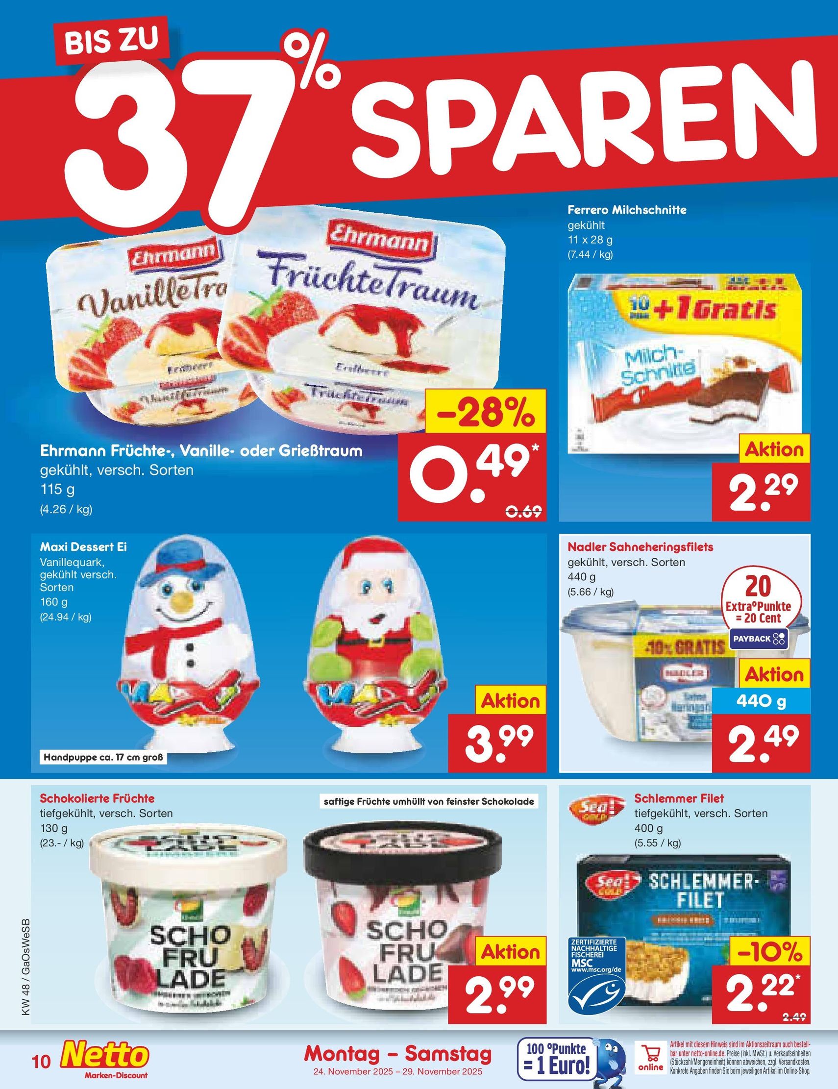 Netto Marken-Discount prospekt Bremen-Lesum - Gültiger Prospekt ab 24.11.2025, Seite 10 von insgesamt 54