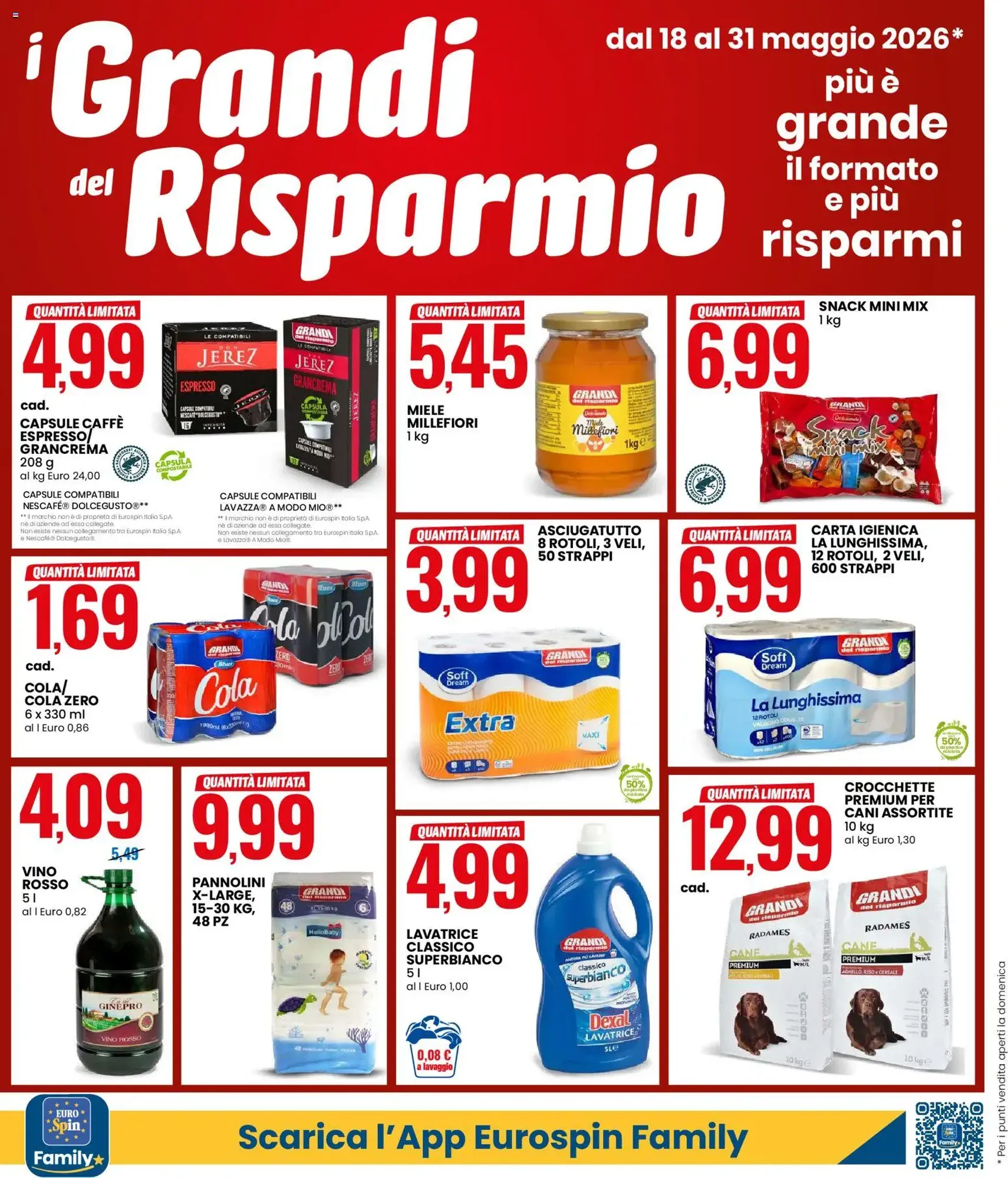 Eurospin volantino - volantino valido dal 18/05/2026 pagina 4 di 18