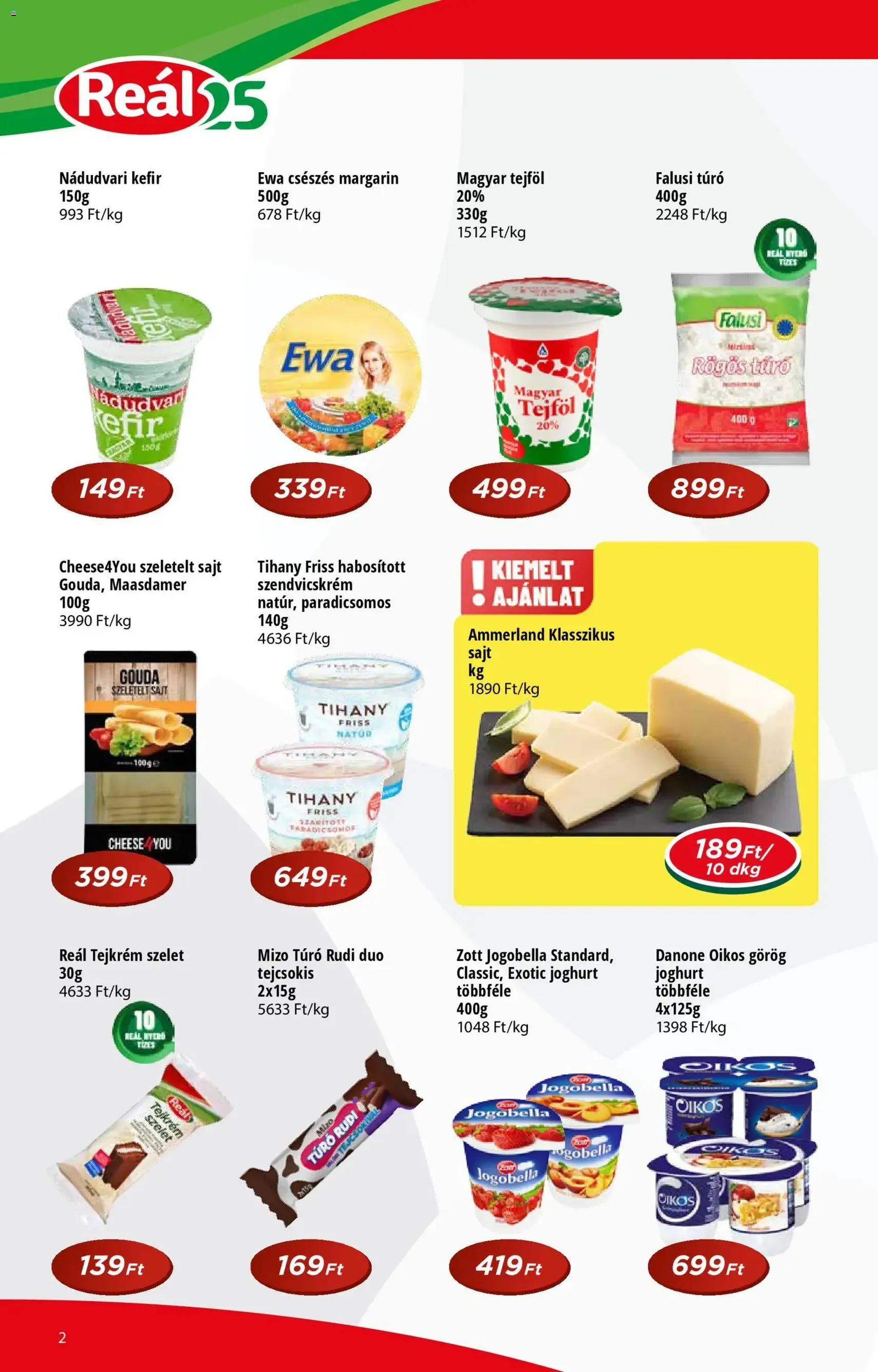 Reál - Akciós újság Pont - 2026.02.18. érvényes szórólap 2 oldal 8 oldalból
