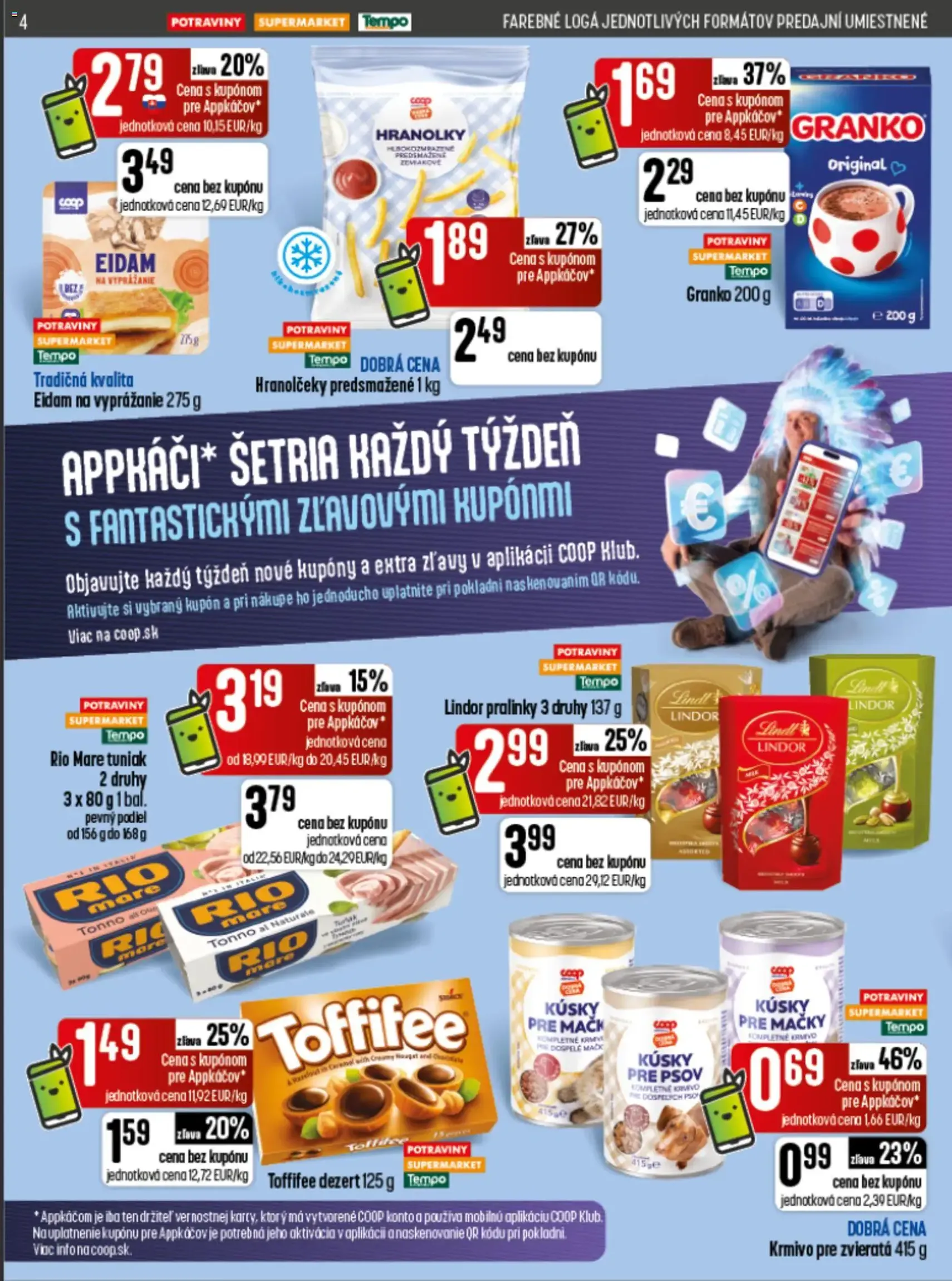 COOP Jednota leták - platný leták od 24.09.2026 strana 4 z 28