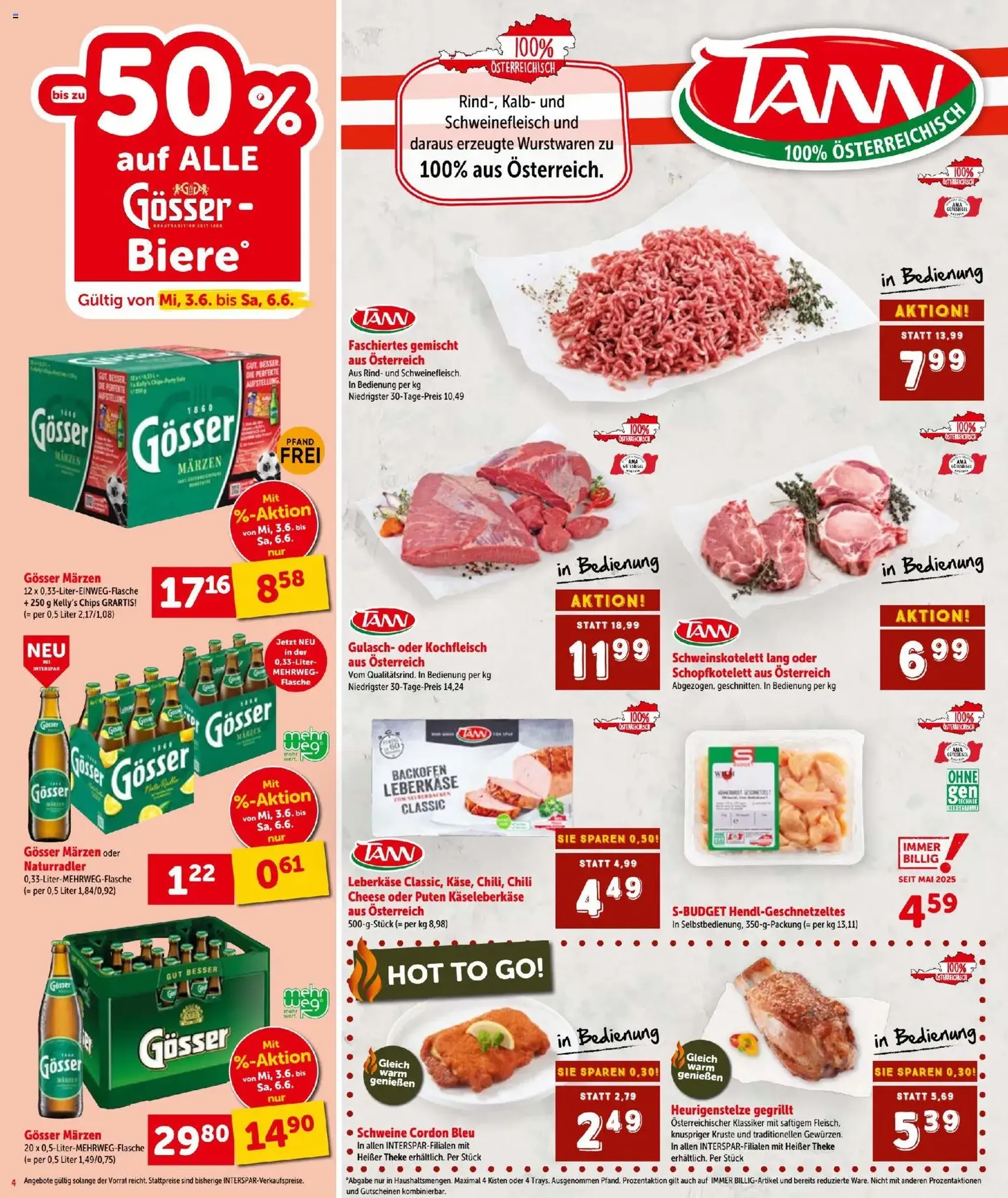 Interspar Flugblatt - Gültiger Prospekt ab 03.06.2026, Seite 4 von insgesamt 20