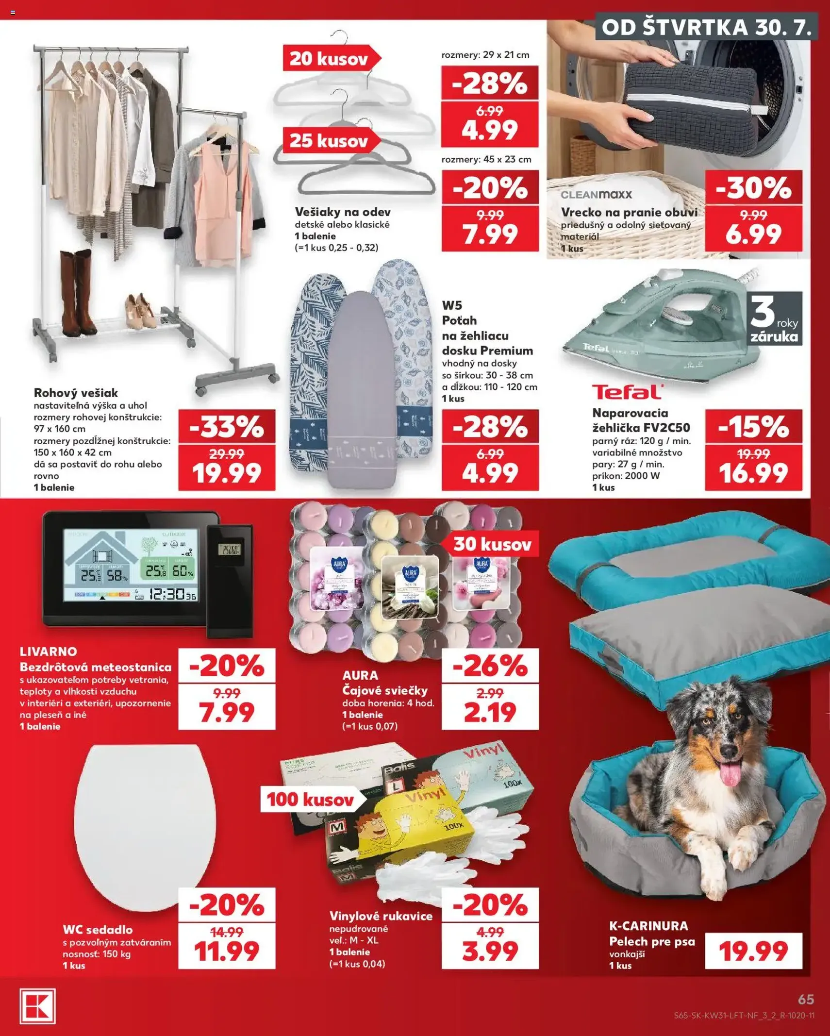 Kaufland leták - platný leták od 30.07.2026 strana 65 z 74