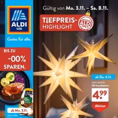Aldi Süd Prospekt - Prospekt Vorschau gültig ab 03.11.2025