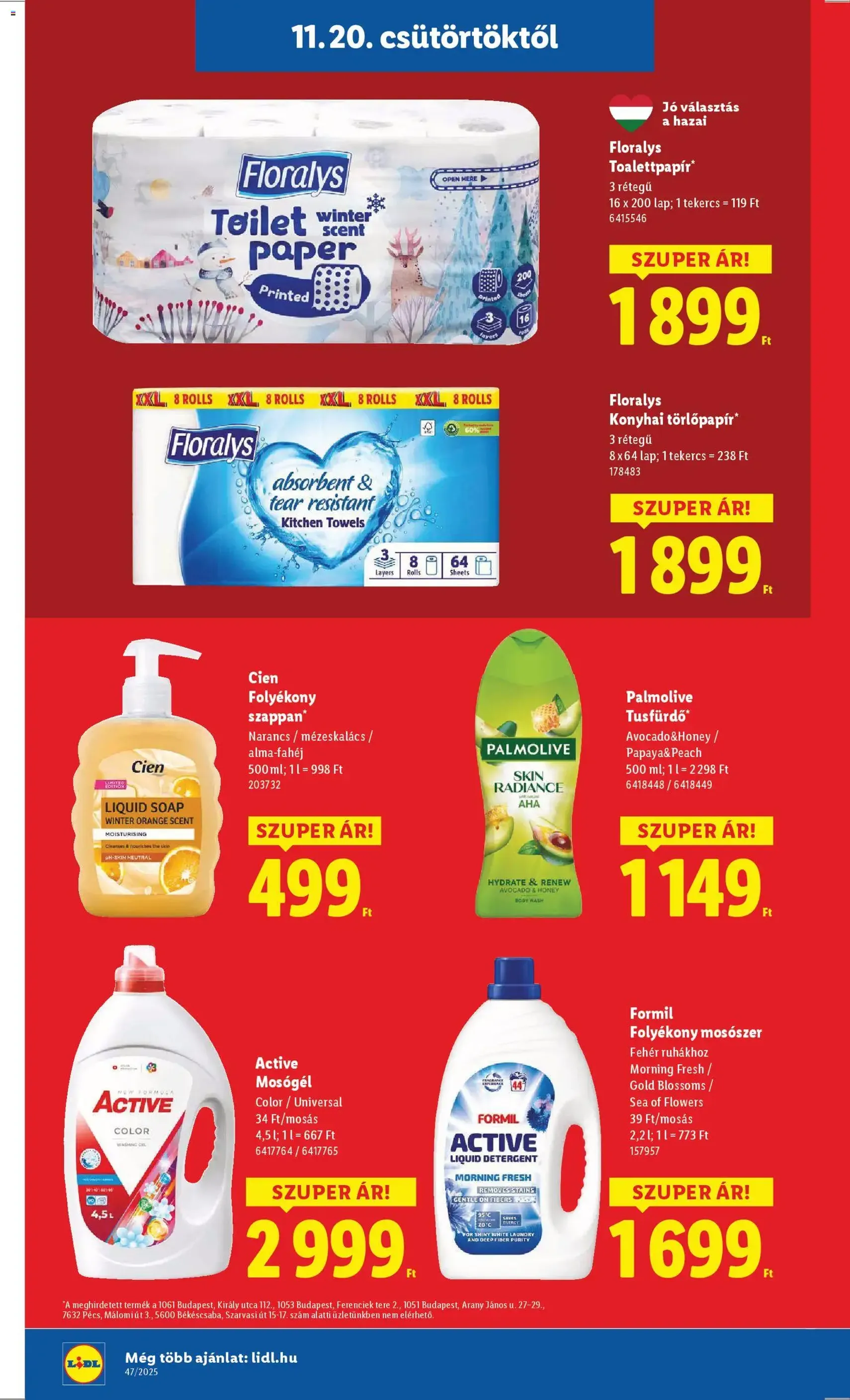 Lidl Black Friday - 2025.11.20. érvényes szórólap 16 oldal 66 oldalból