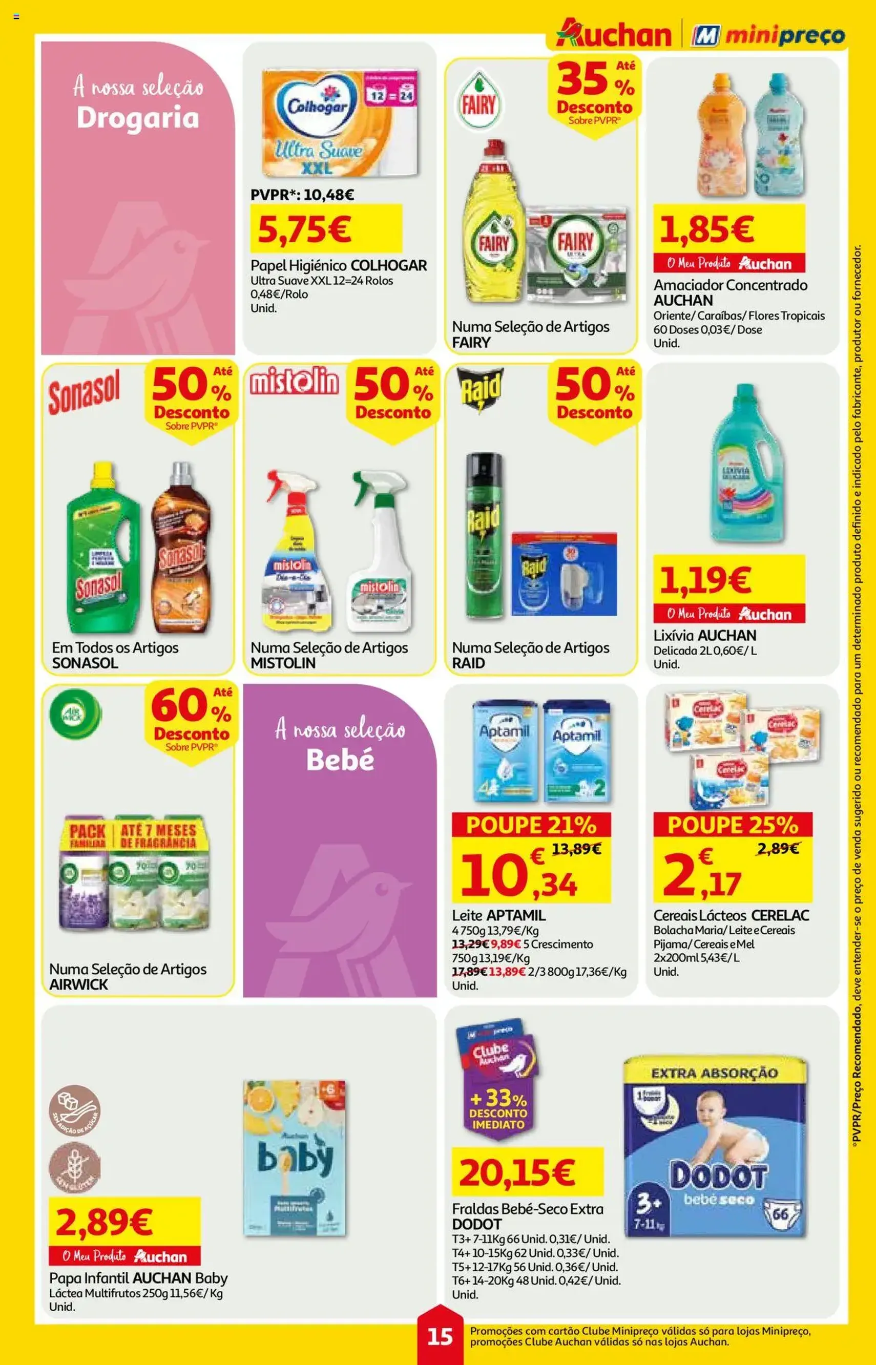 Auchan folheto - folheto válido a partir de 07/08/2025 página 15 de 16 Auchan folheto - folheto válido a partir de 07/08/2025 página 15 de 16