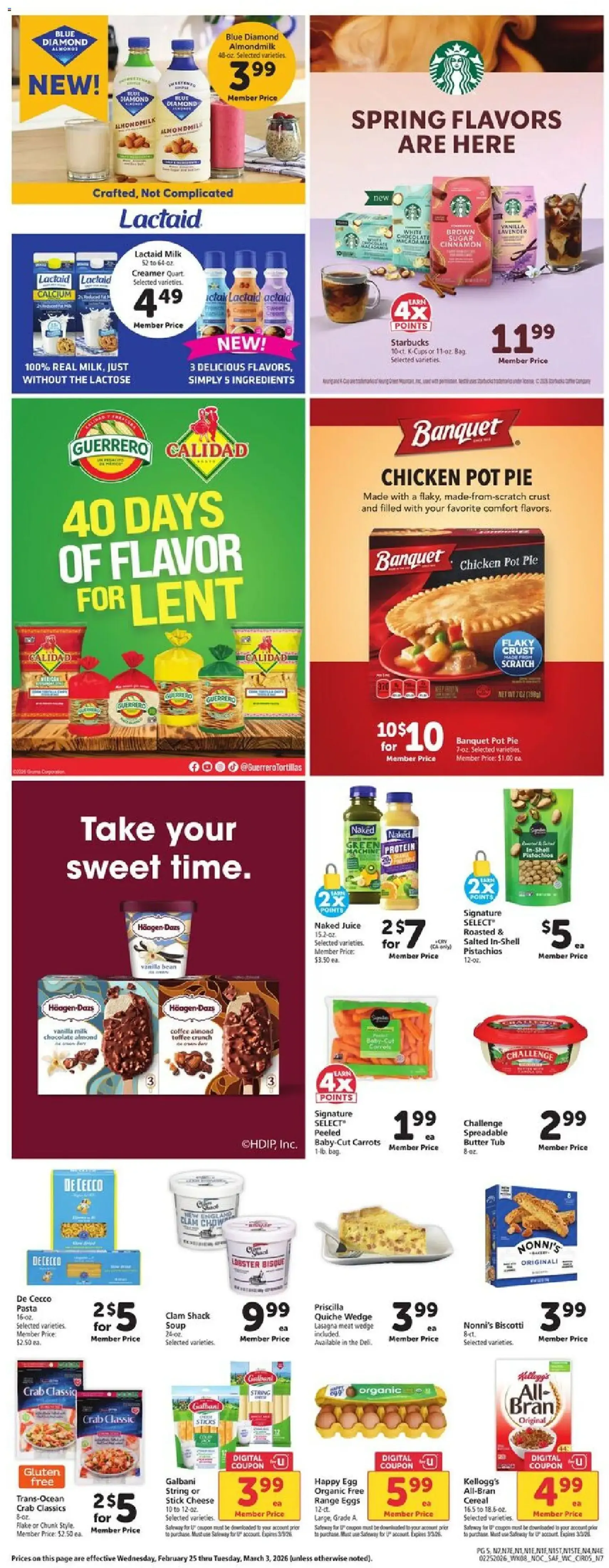 Safeway Weekly Ad - valid flyer from 02/25/2026, page 5 of 8