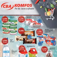 CBA Komfos leták - náhľad letáku platný od 23.01.2026