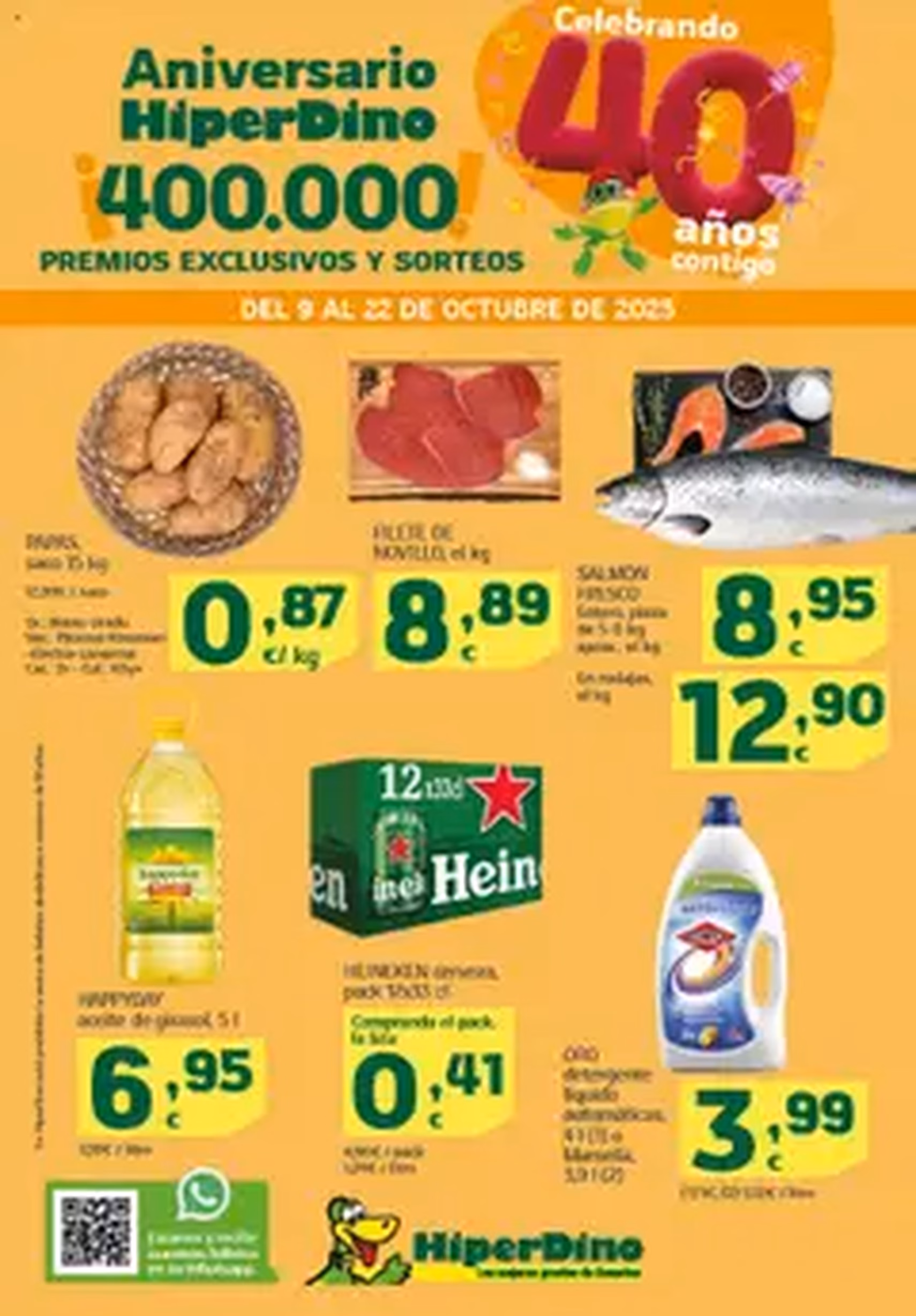 HiperDino folleto - folleto válido desde 09/10/2025 página 1 de 1
