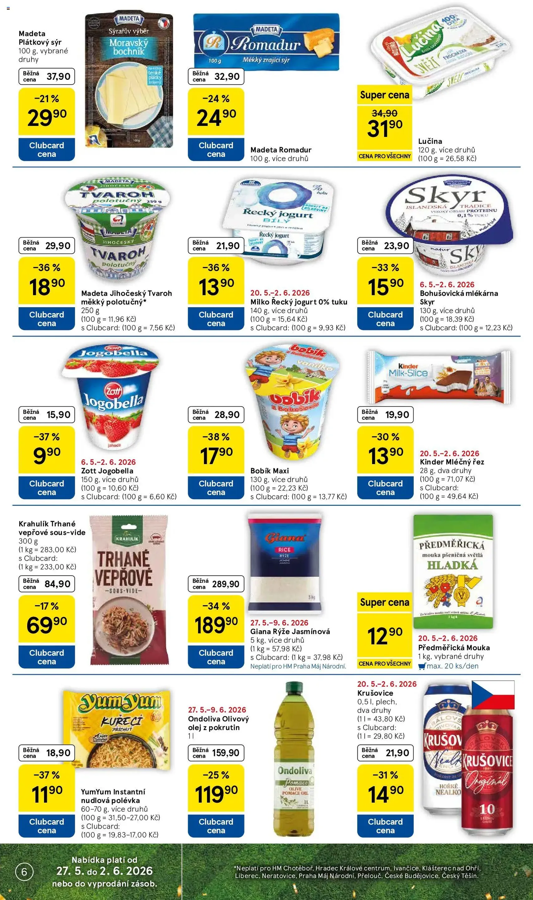 Tesco leták - Hypermarket - platný leták od 27.05.2026 strana 6 z 37