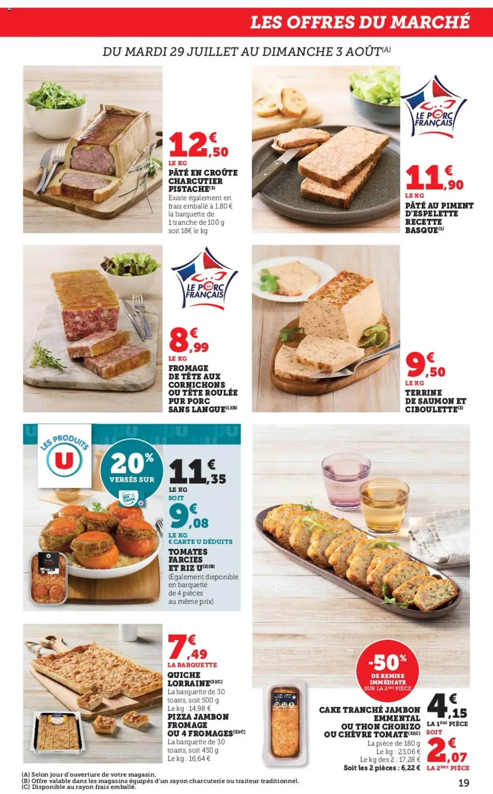 Super U catalogue - brochure valable à partir du 29/07/2025, page 19 sur 24 Super U catalogue - brochure valable à partir du 29/07/2025, page 19 sur 24