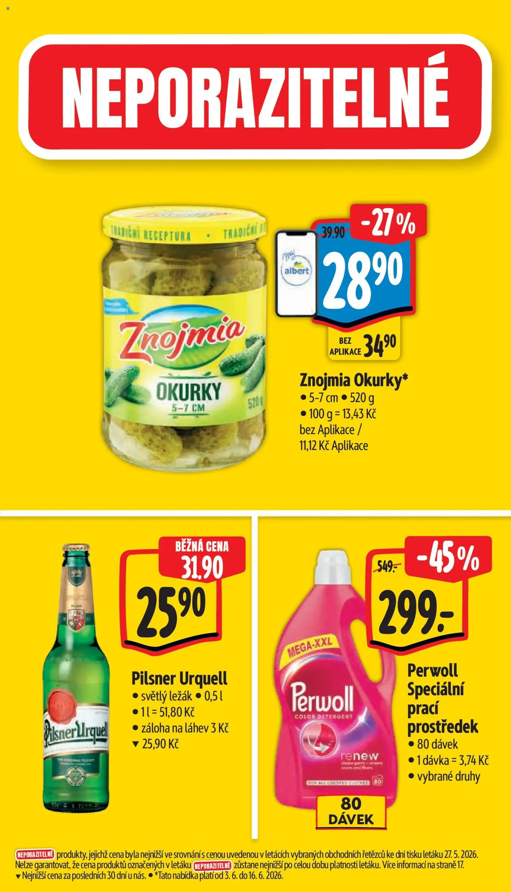 Albert leták - Hypermarket - platný leták od 03.06.2026 strana 5 z 50