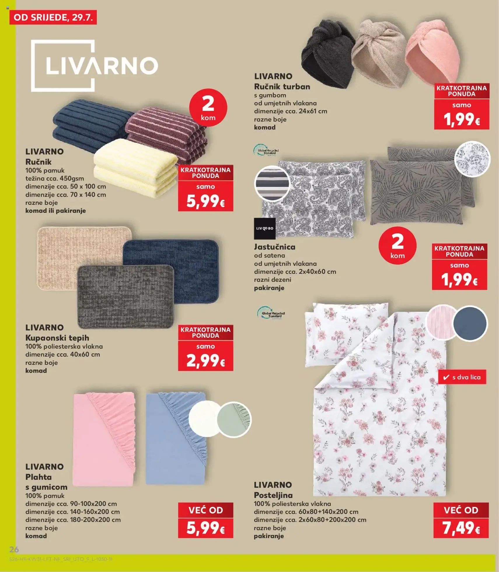 Kaufland HR akciós újság - 2026.07.29. érvényes szórólap 26 oldal 32 oldalból