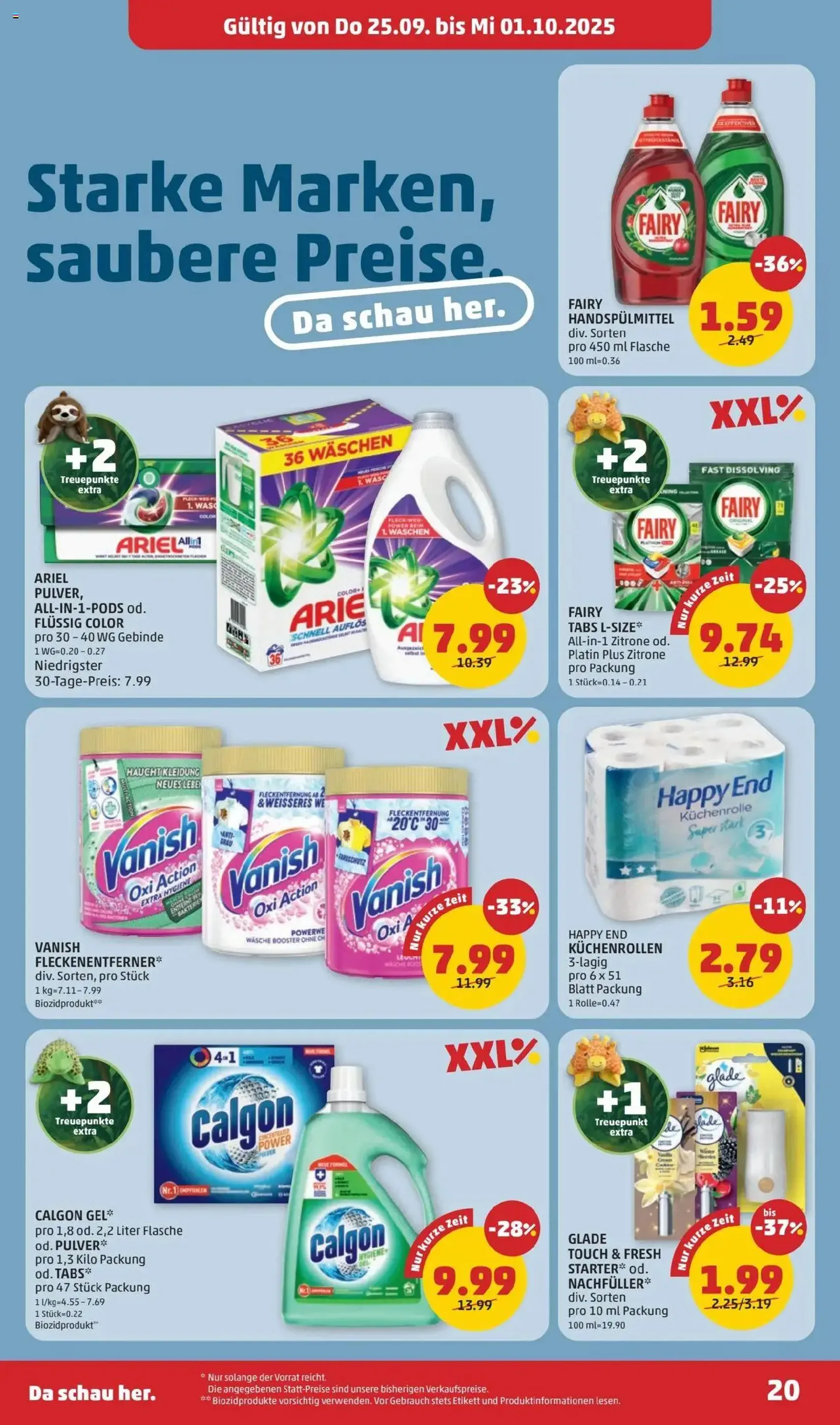 Penny Markt Flugblatt - Gültiger Prospekt ab 25.09.2025, Seite 20 von insgesamt 32