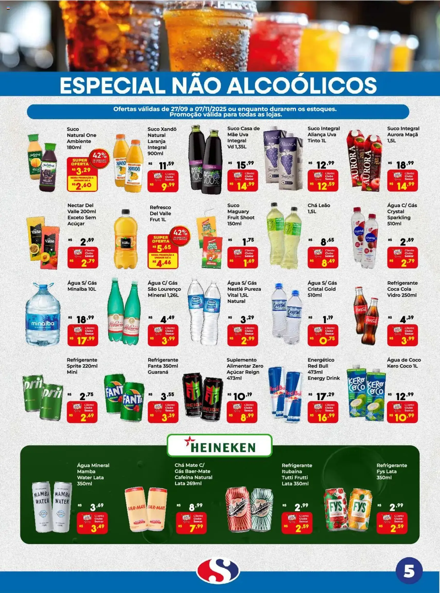 Semar Supermercado - Ofertas do Mês - folheto válido a partir de 27/09/2025 página 5 de 24 Semar Supermercado - Ofertas do Mês - folheto válido a partir de 27/09/2025 página 5 de 24