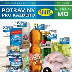 Jip leták - náhled letáku platný od 27.08.2025