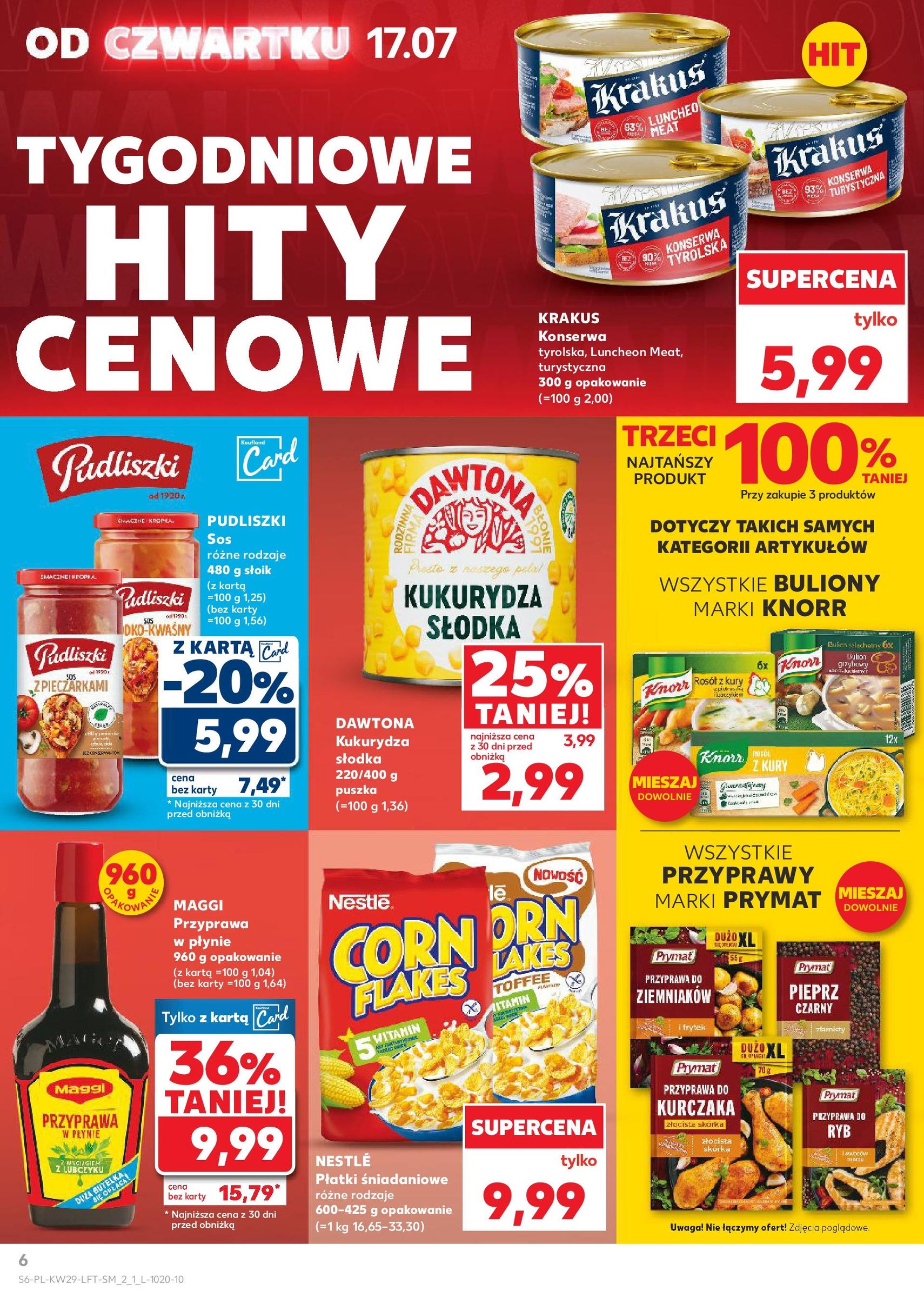 Kaufland gazetka - ważny gazetka od 17.07.2025 strona 6 z 53 Kaufland gazetka - ważny gazetka od 17.07.2025 strona 6 z 53