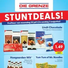 Die Grenze folder - voorvertoning van de folder geldig vanaf 20-07-2026