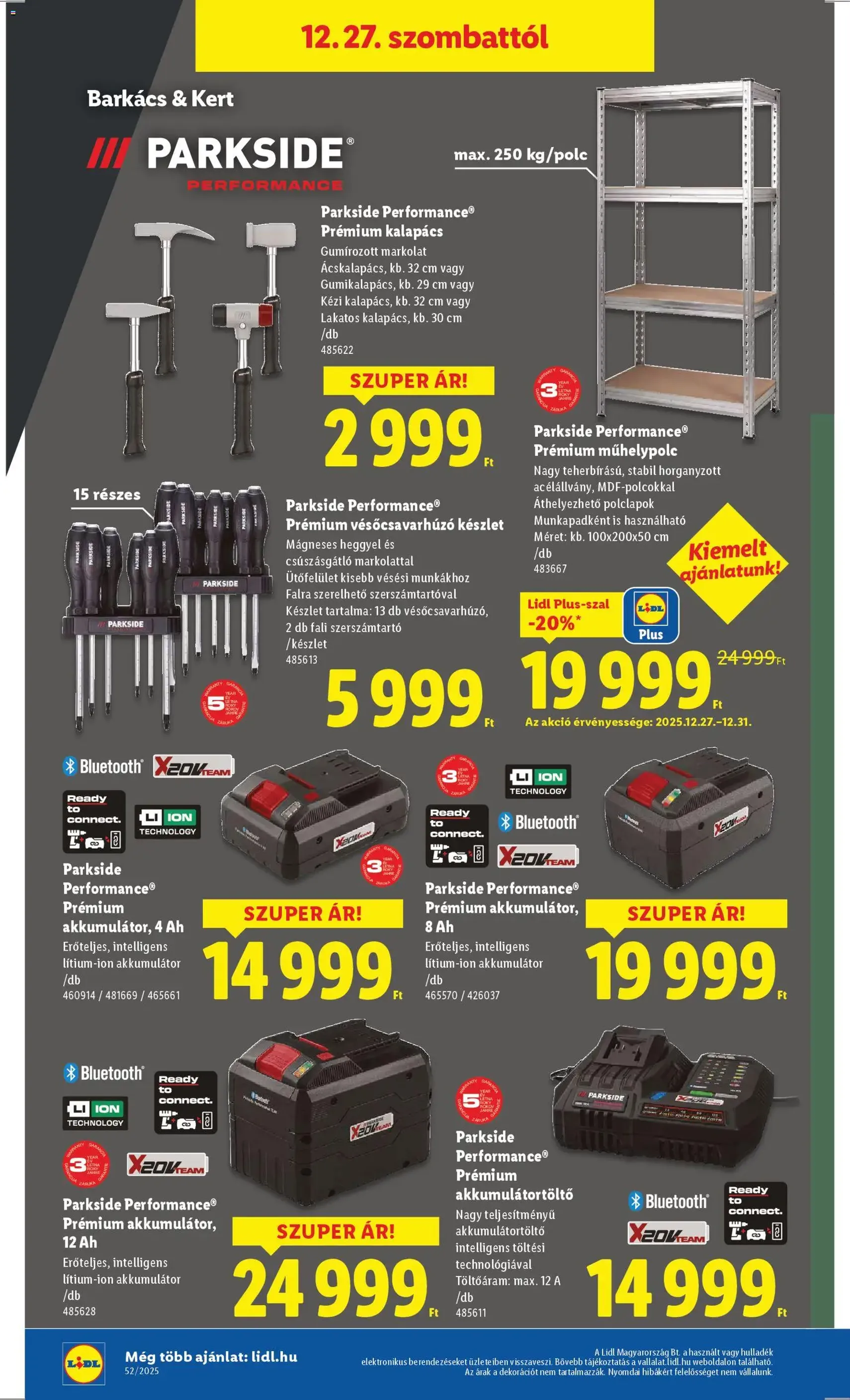 Lidl Akciós újság - 2025.12.27. érvényes szórólap 32 oldal 48 oldalból