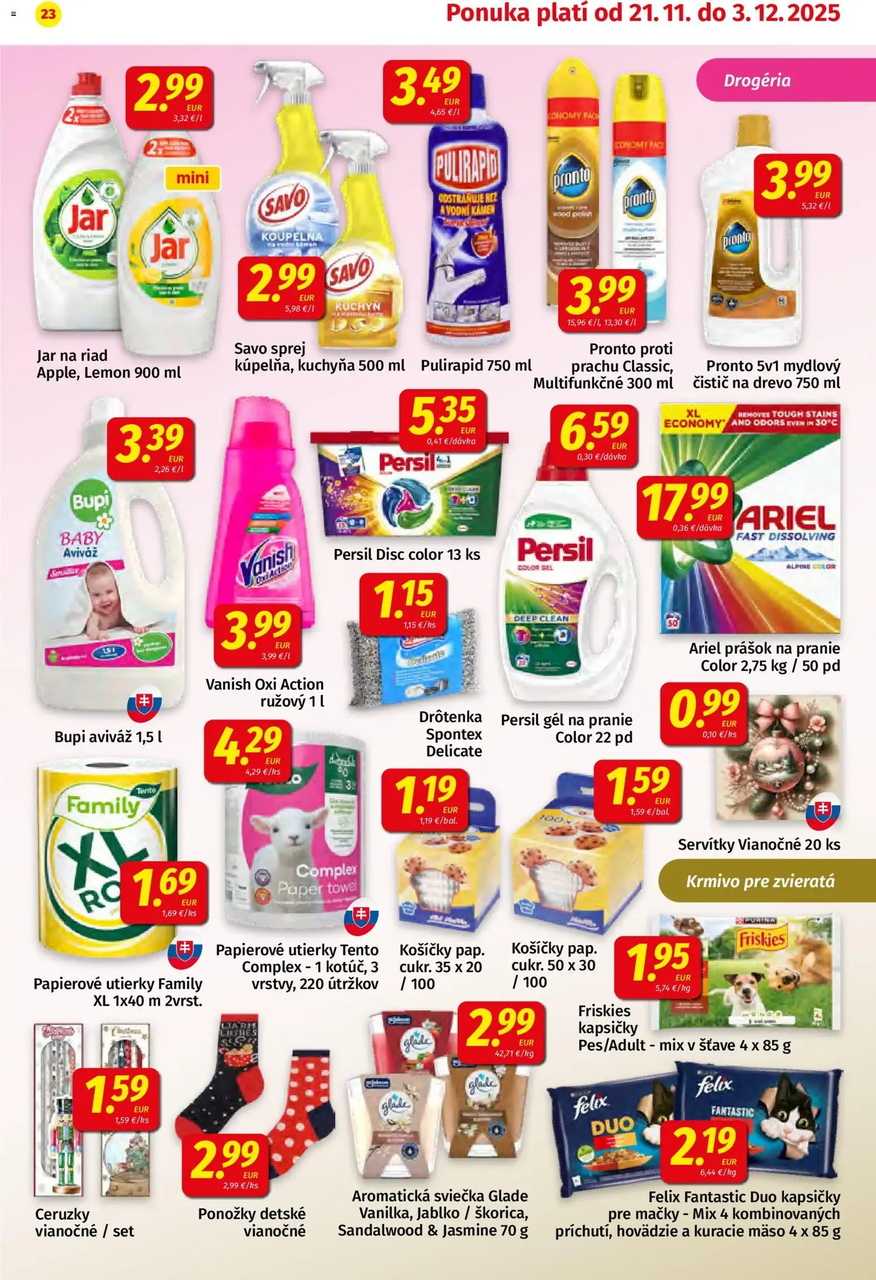 Koruna leták - platný leták od 21.11.2025 strana 23 z 24