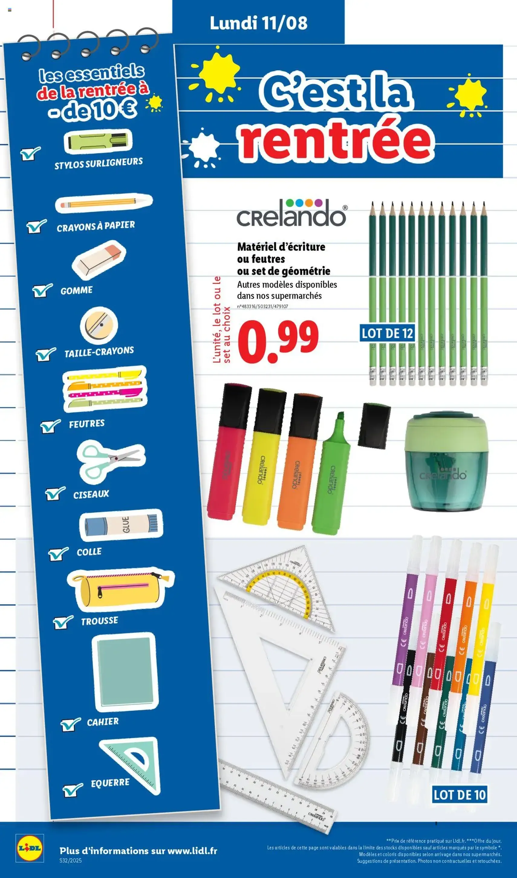 LIDL catalogue semaine 31 - brochure valable à partir du 07/08/2025, page 64 sur 76 LIDL catalogue semaine 31 - brochure valable à partir du 07/08/2025, page 64 sur 76