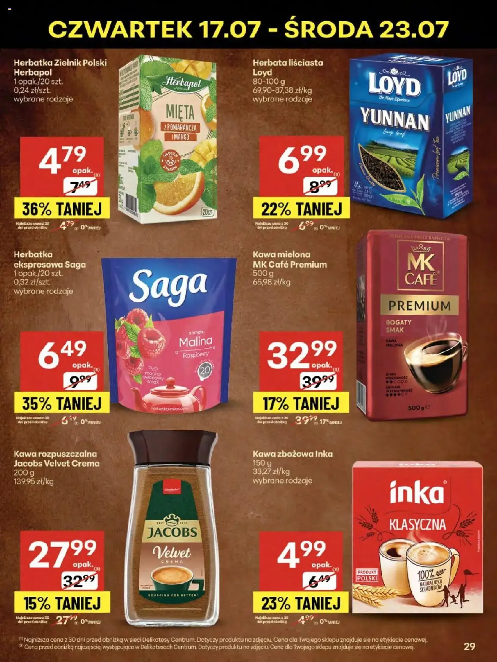 Delikatesy Centrum Gazetka - ważny gazetka od 17.07.2025 strona 29 z 61 Delikatesy Centrum Gazetka - ważny gazetka od 17.07.2025 strona 29 z 61
