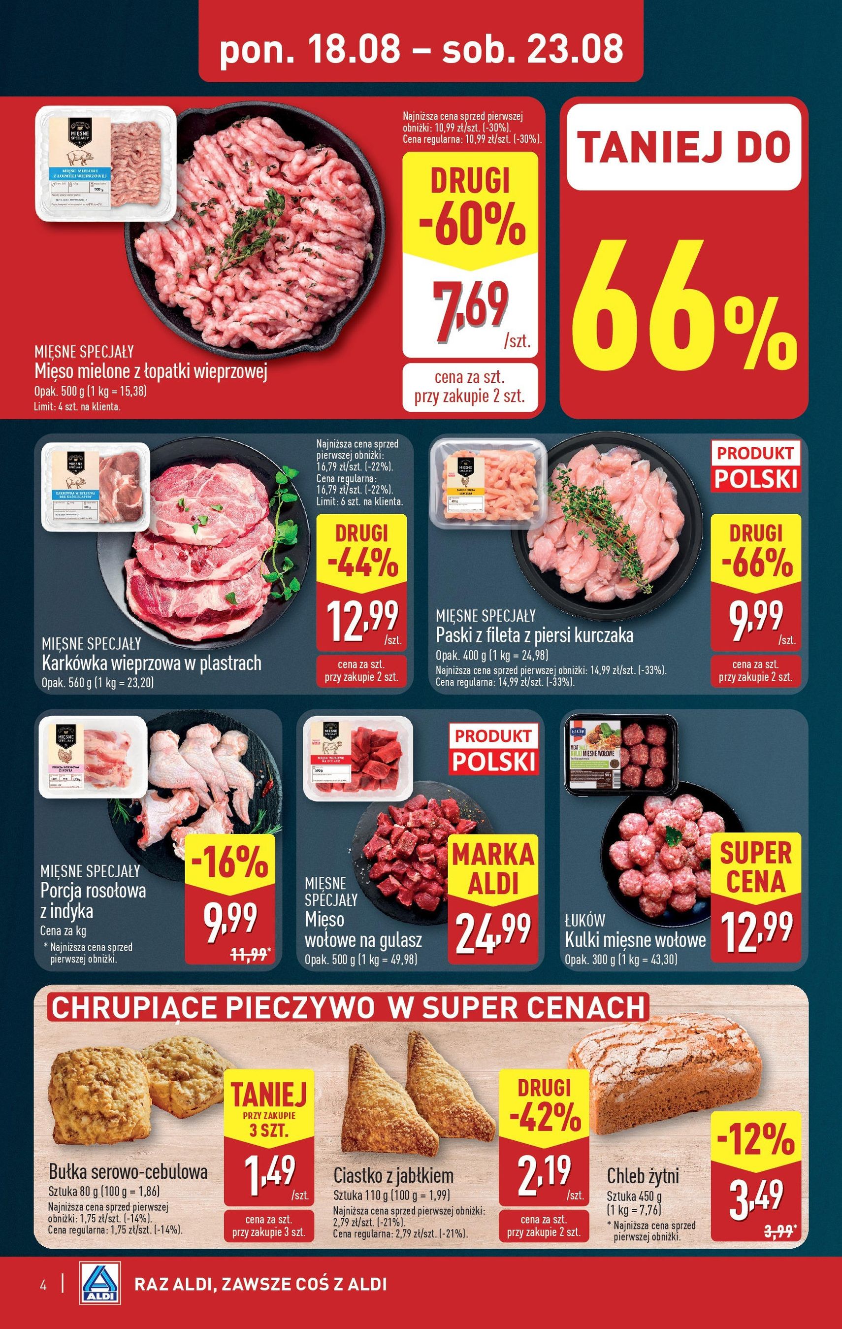 Aldi Gazetka - ważny gazetka od 18.08.2025 strona 4 z 28 Aldi Gazetka - ważny gazetka od 18.08.2025 strona 4 z 28