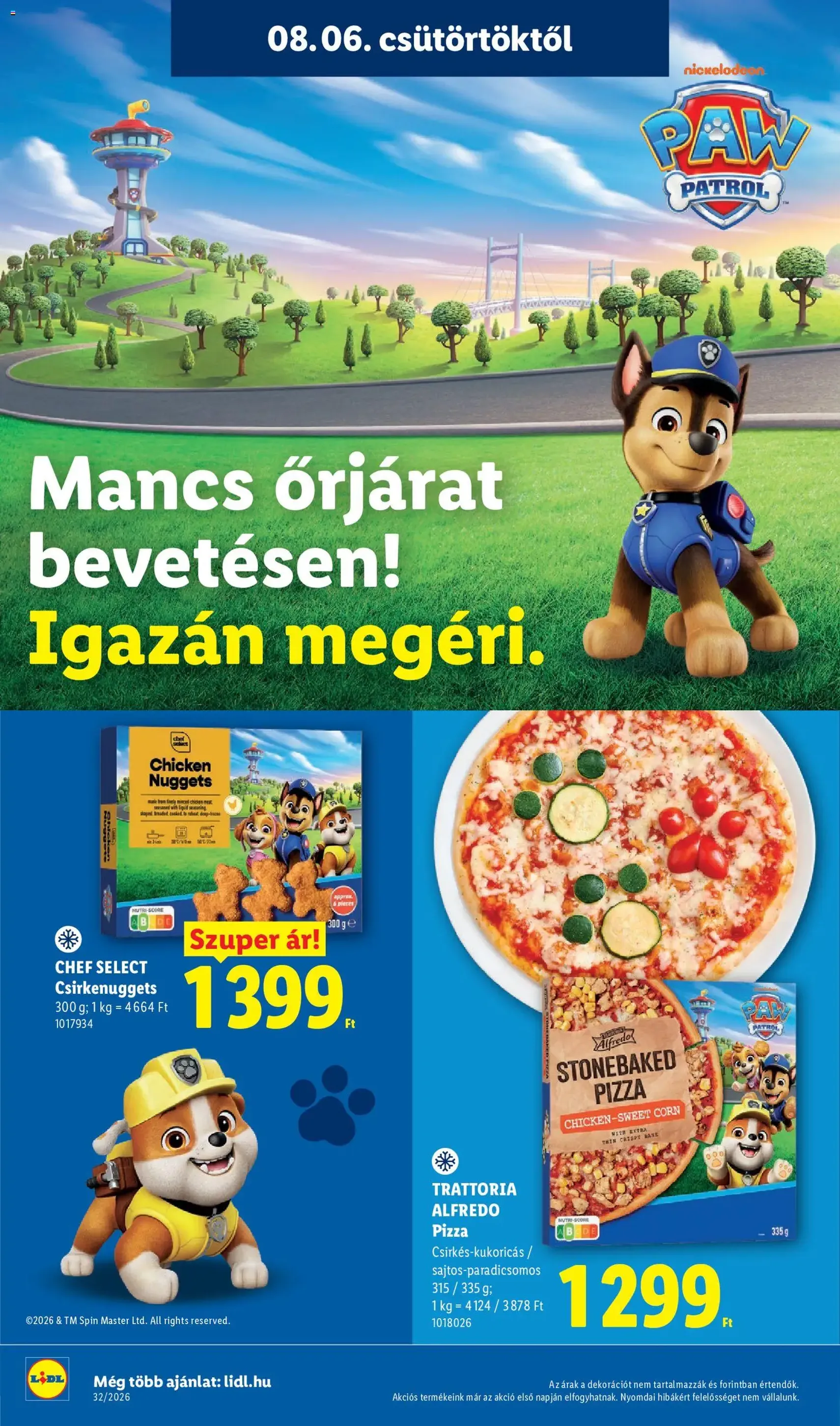 Lidl akciós újság - 2026.08.06. érvényes szórólap 26 oldal 80 oldalból