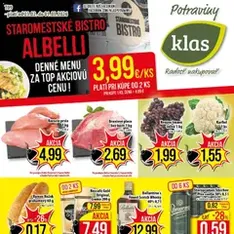 Klas leták - náhľad letáku platný od 23.02.2026