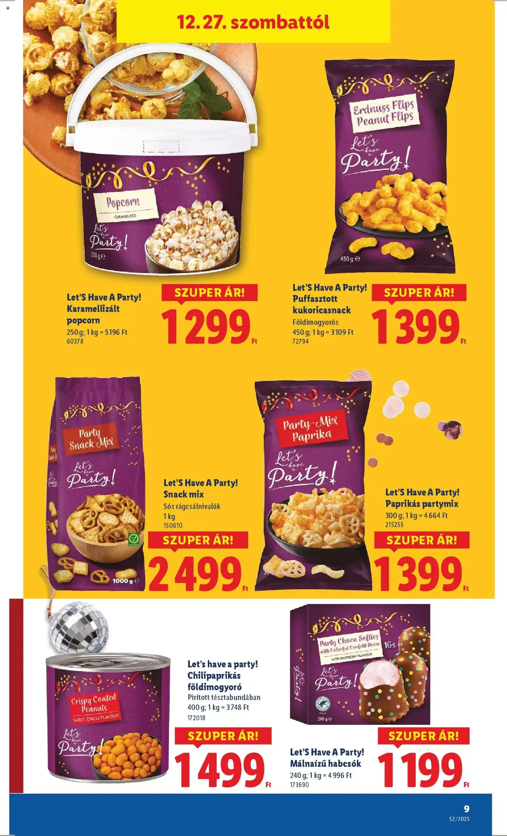 Lidl Akciós újság - 2025.12.27. érvényes szórólap 9 oldal 48 oldalból