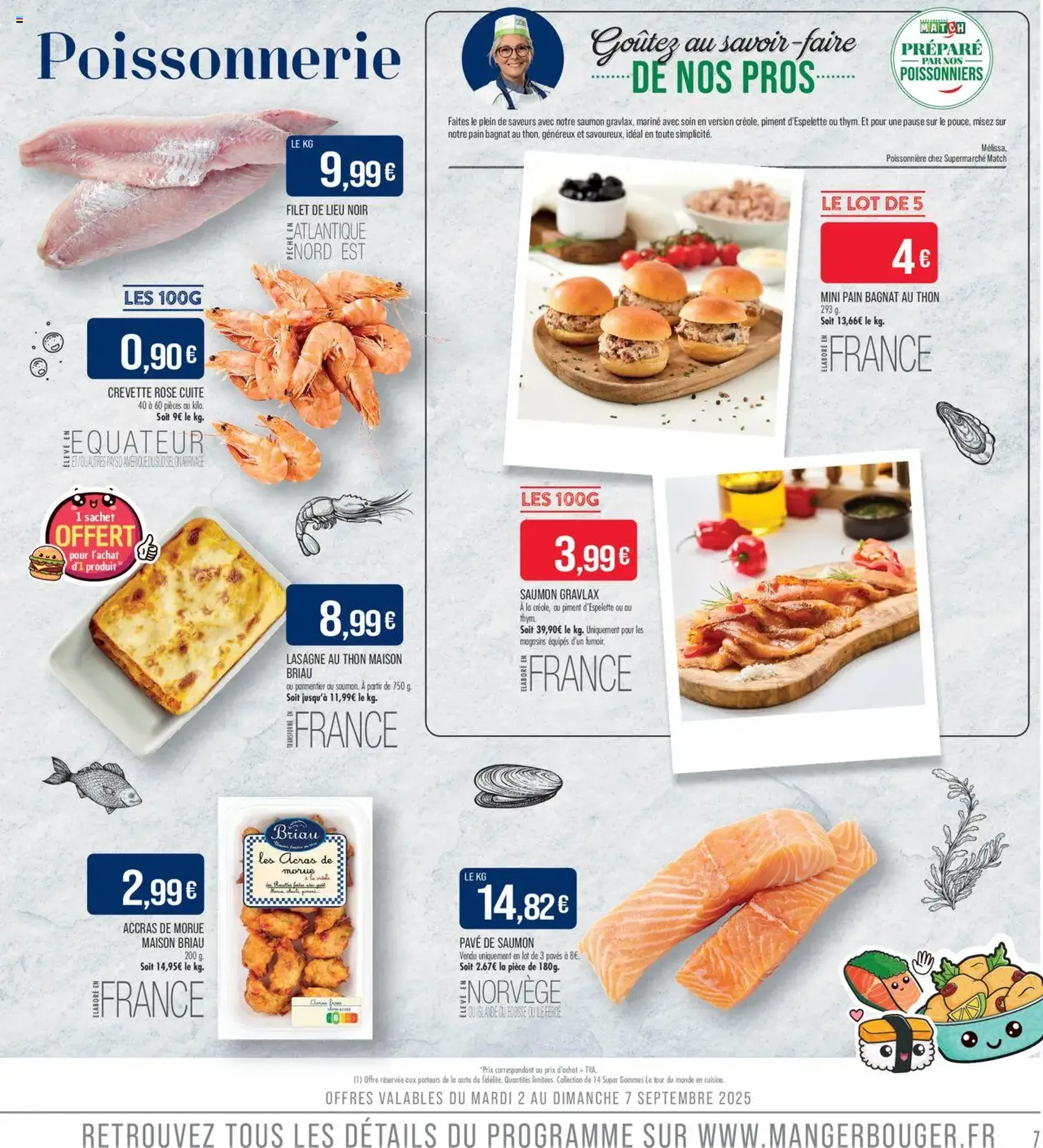 Match Supermarché catalogue - brochure valable à partir du 02/09/2025, page 7 sur 26 Match Supermarché catalogue - brochure valable à partir du 02/09/2025, page 7 sur 26