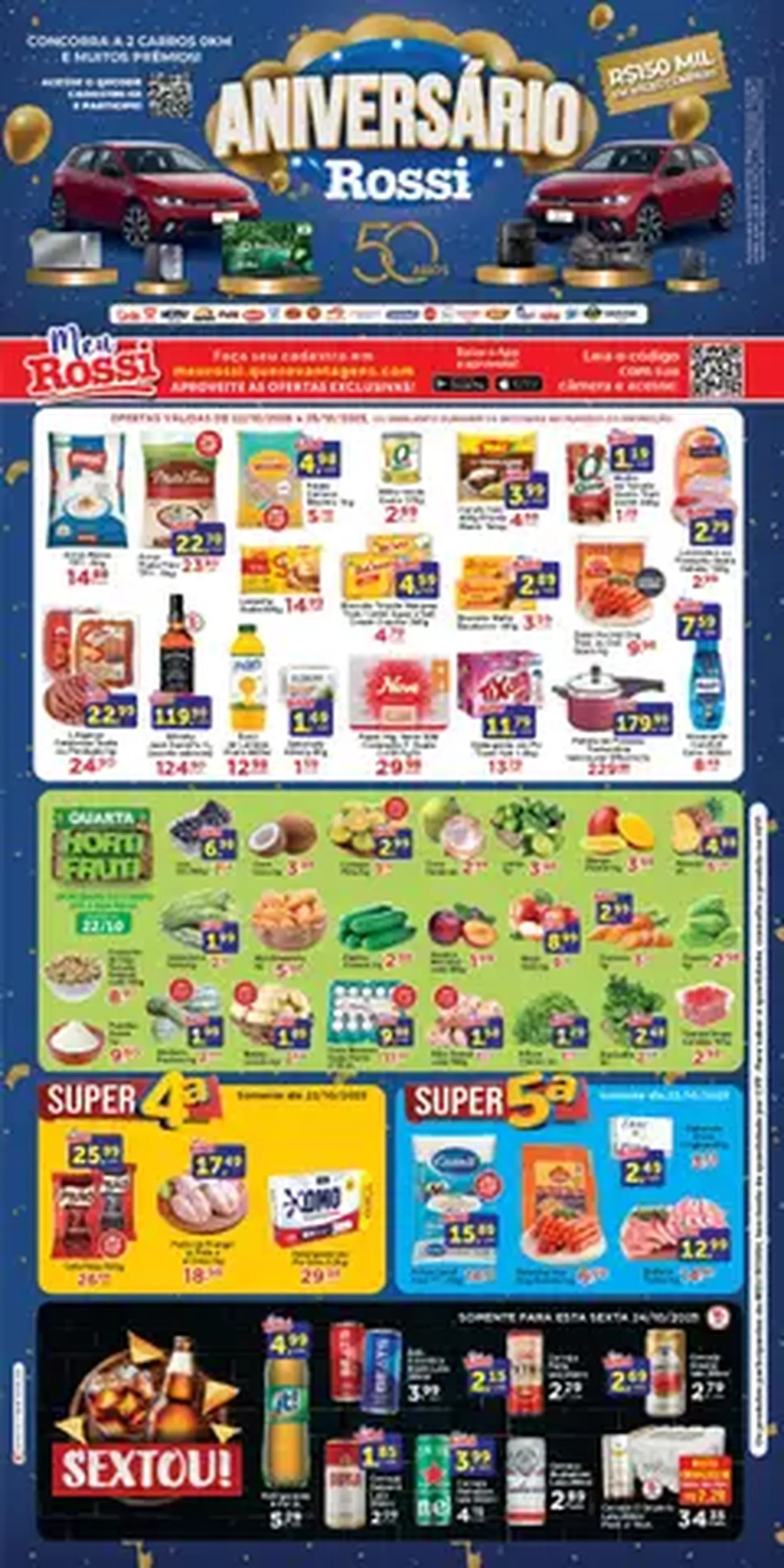 Rossi Supermercados - Ofertas da semana - folheto válido a partir de 22/10/2025 página 1 de 1