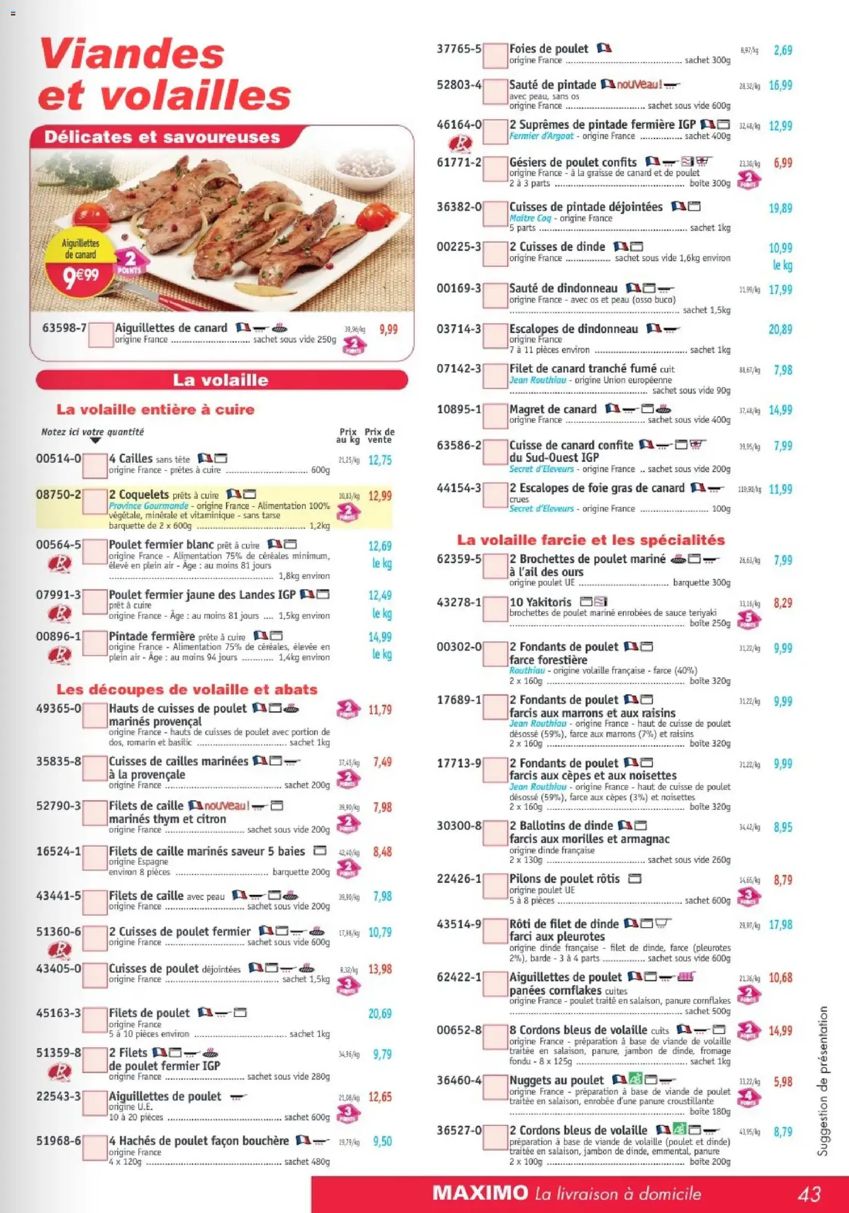 Maximo catalogue - brochure valable à partir du 22/05/2026, page 43 sur 64