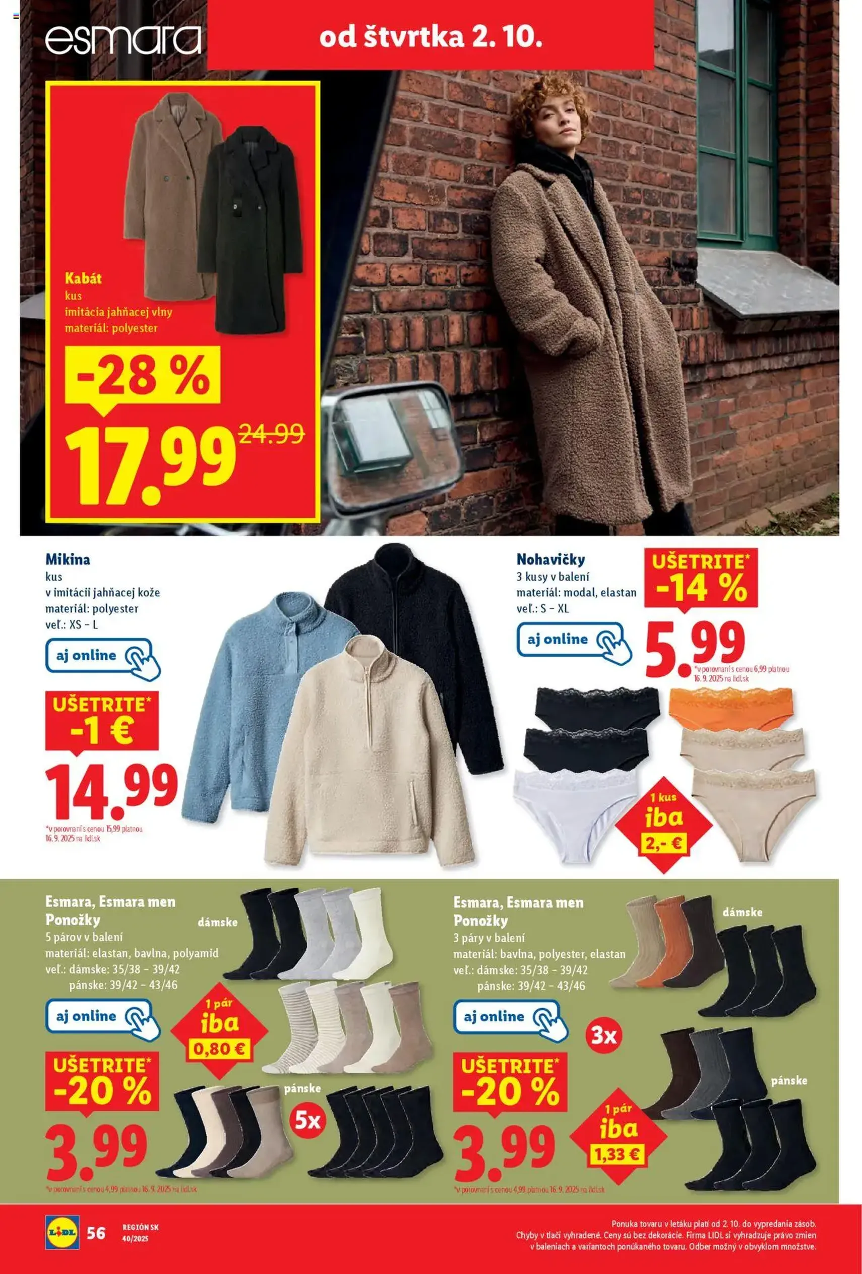 Lidl leták - platný leták od 29.09.2025 strana 86 z 95