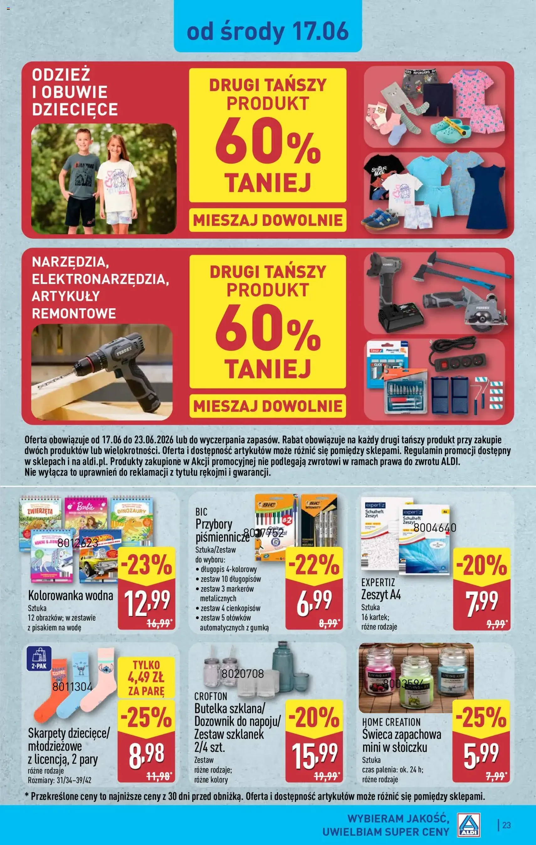 Aldi gazetka - ważny gazetka od 15.06.2026 strona 23 z 40