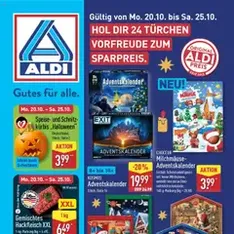 Aldi Prospekt - Prospekt Vorschau gültig ab 20.10.2025