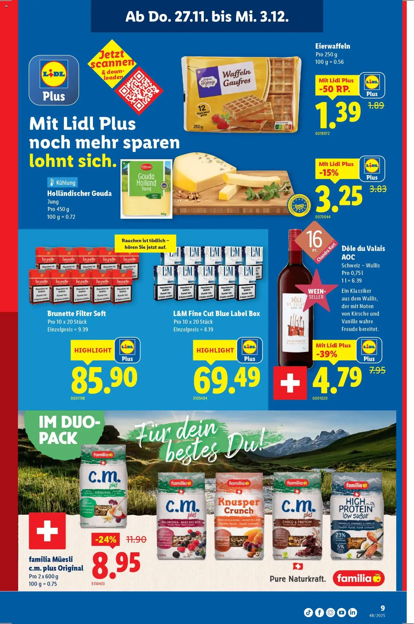Lidl Aktionen - Gültiger Prospekt ab 27.11.2025, Seite 9 von insgesamt 32