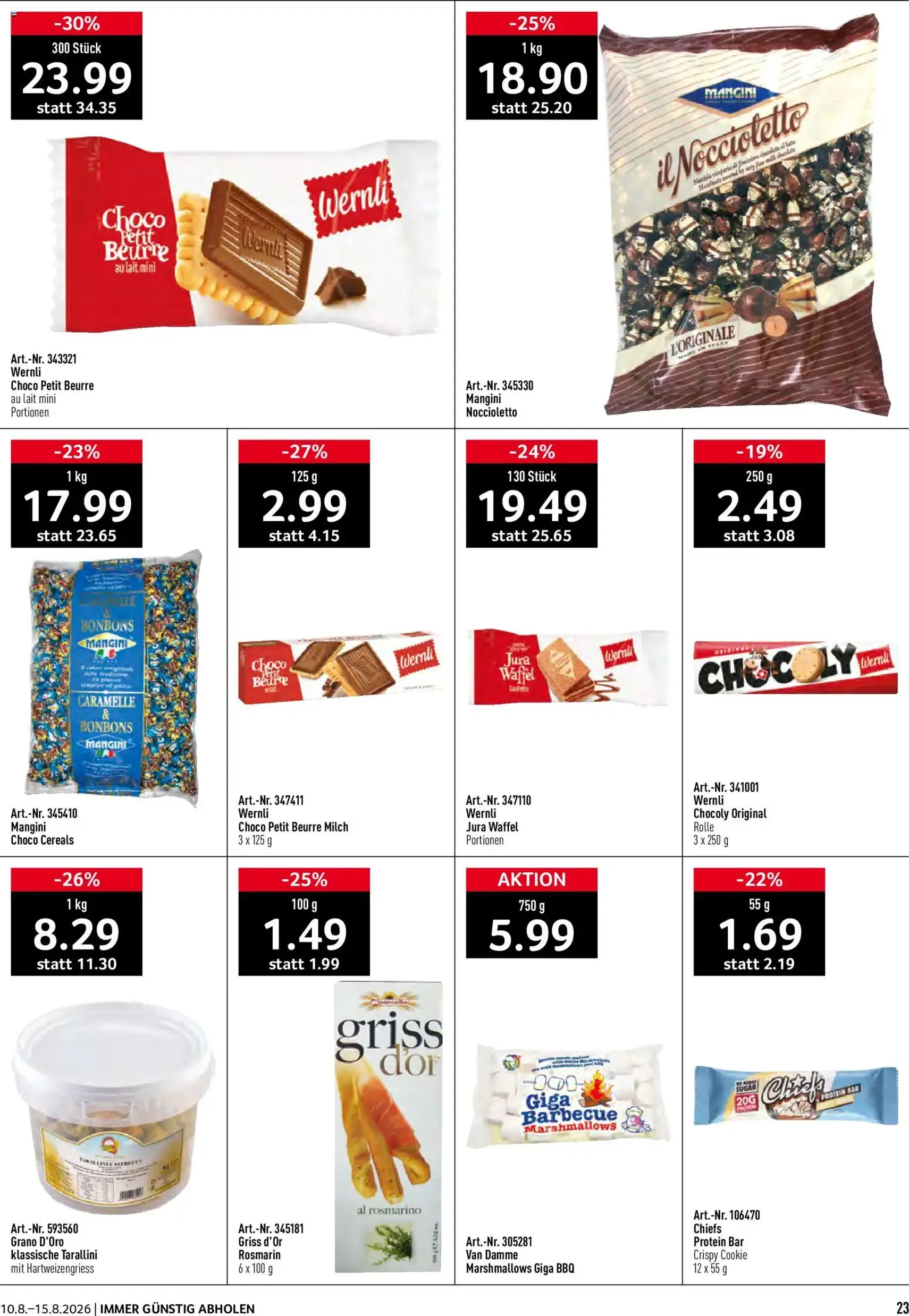 Prodega aktionen - Gültiger Prospekt ab 10.08.2026, Seite 23 von insgesamt 36
